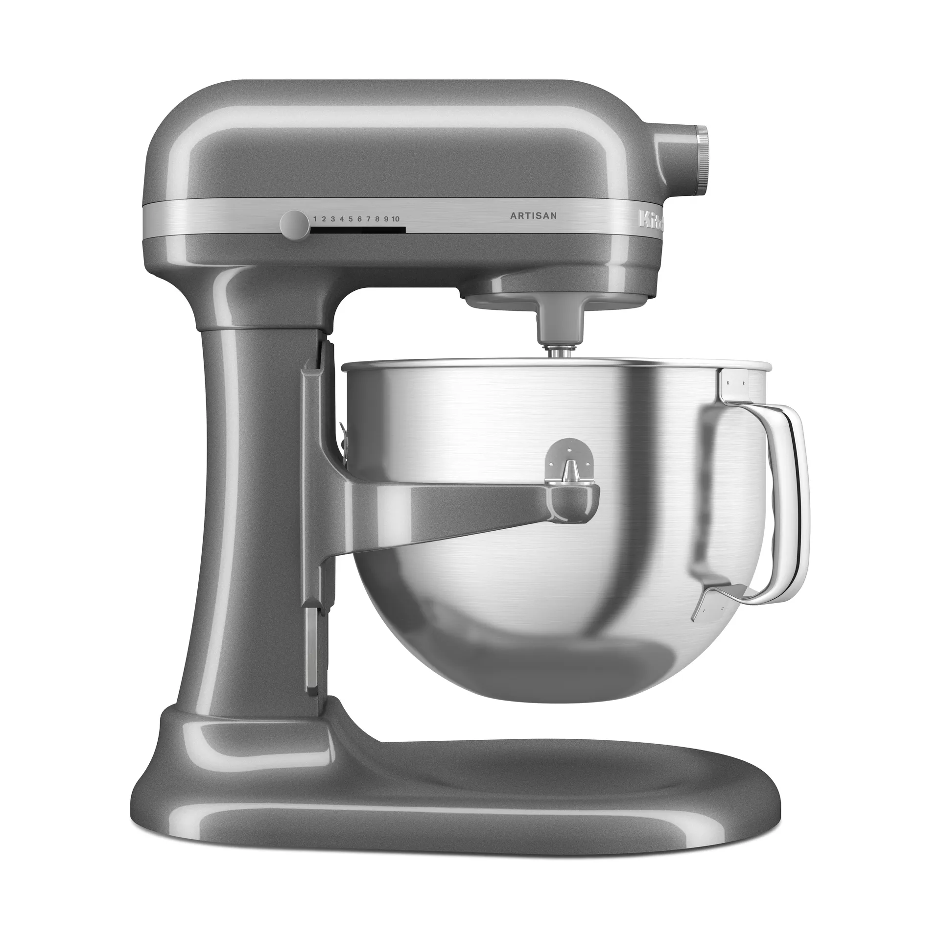 Artisan 5KSM70 Küchenmaschine mit Hebearm 6,6 L, Medallion silver KitchenAid