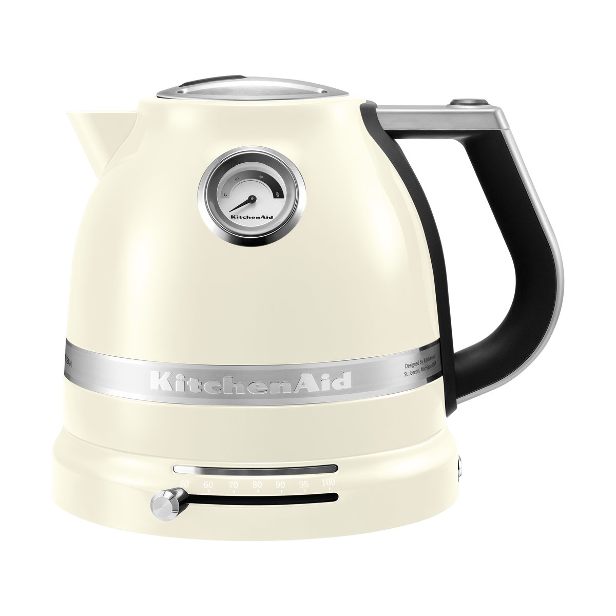 KitchenAid Artisan Wasserkocher mit variabler Temperatur 1,5 l Almond cream