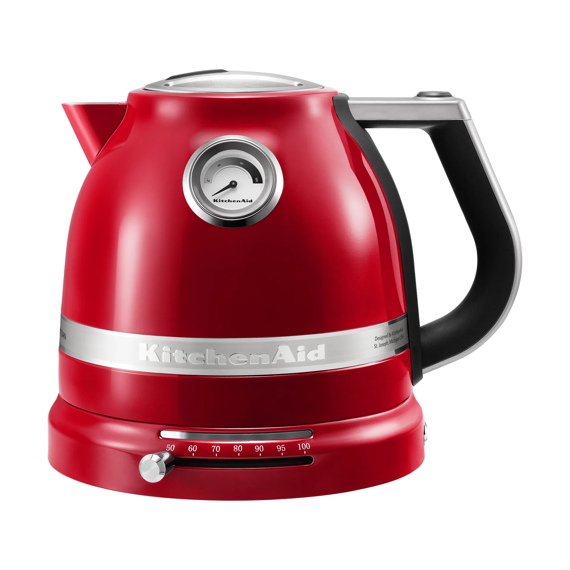 Artisan Wasserkocher mit variabler Temperatur 1,5 l, Empire red KitchenAid