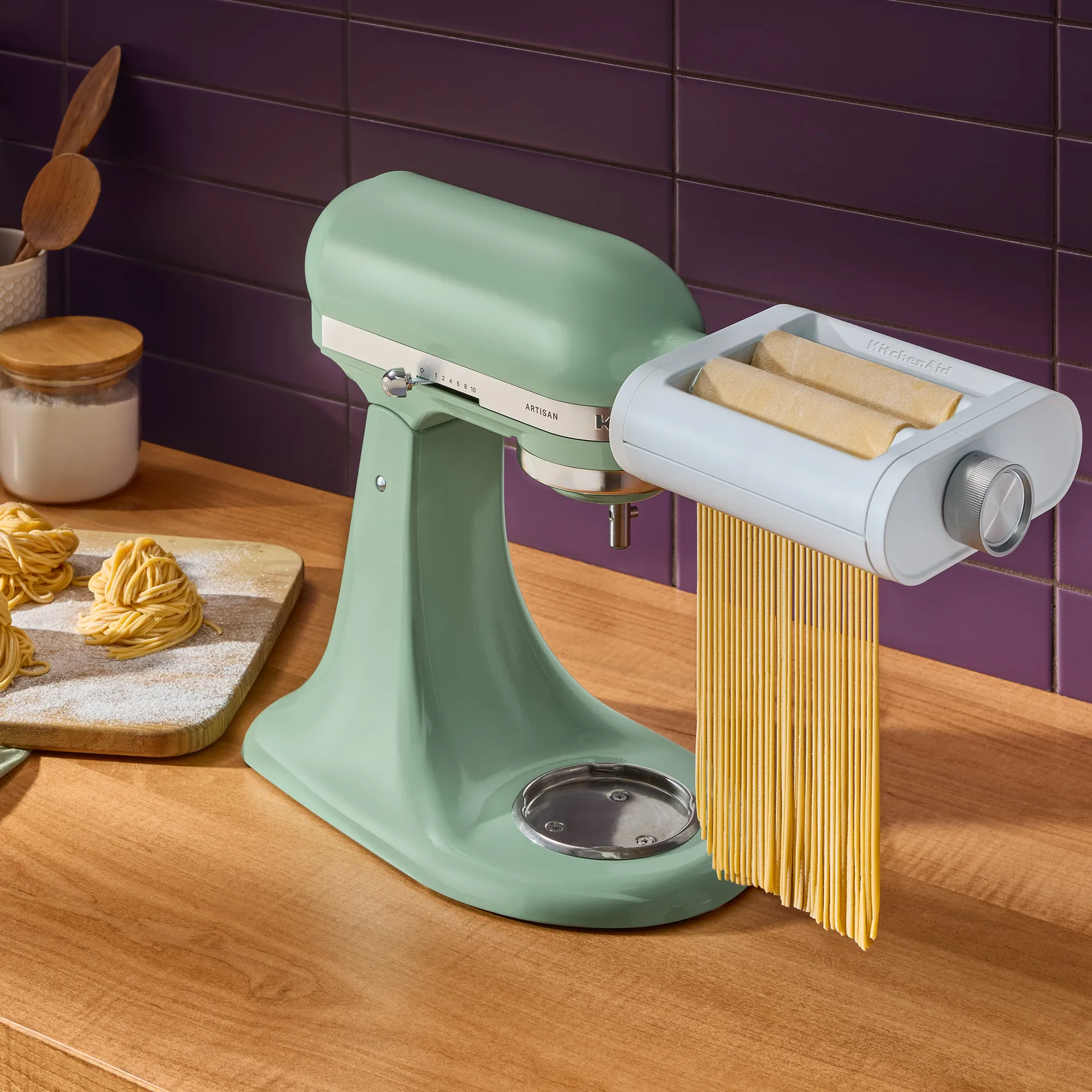 KitchenAid 3-in-1 Pasta-Zubehör für Küchenmaschine, Plastic KitchenAid