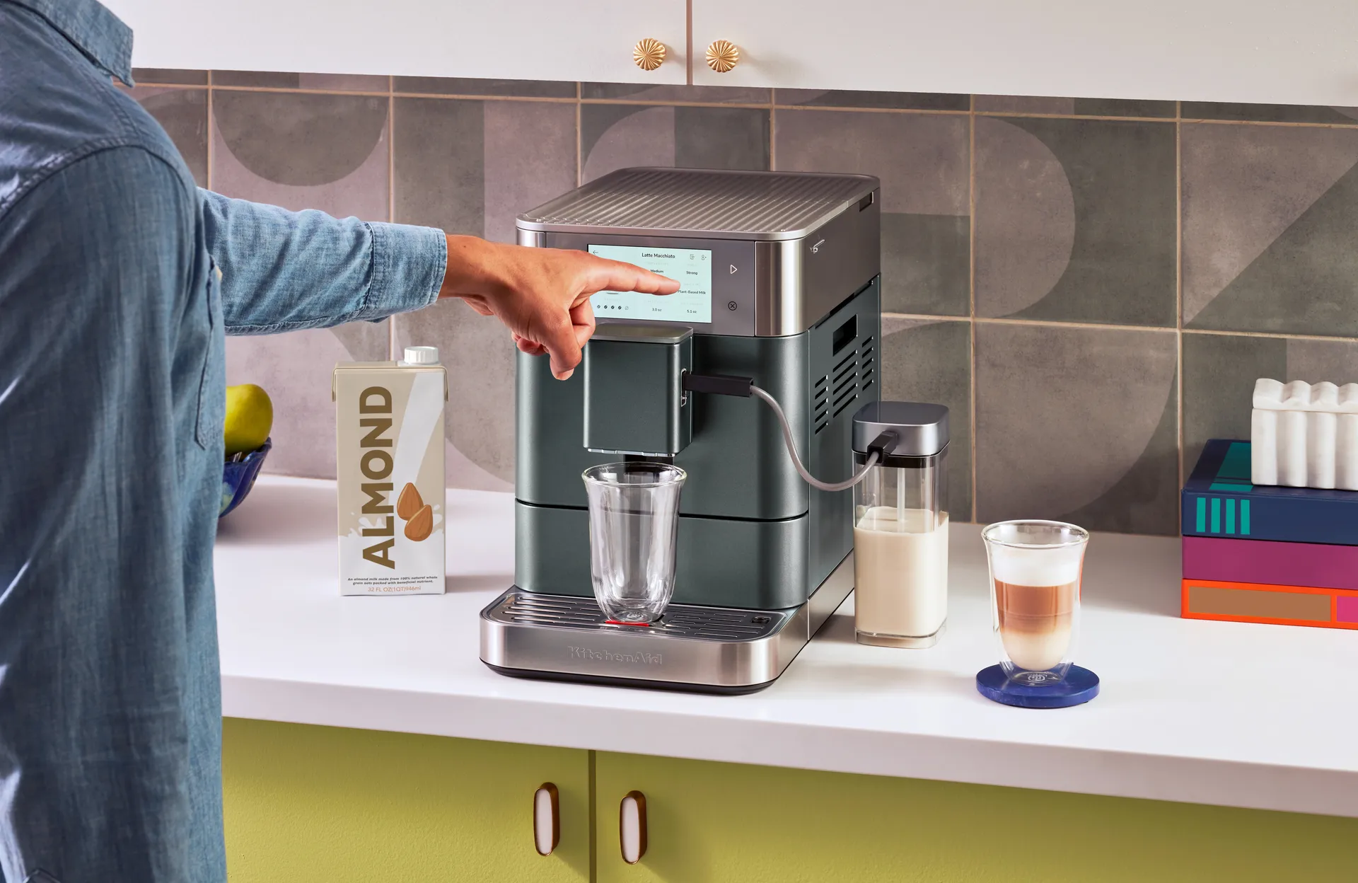 KitchenAid automatische Espressomaschine KF8, Juniper KitchenAid