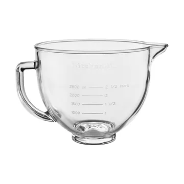 KitchenAid Glasschüssel mit Deckel 4,7 L - Klar - KitchenAid