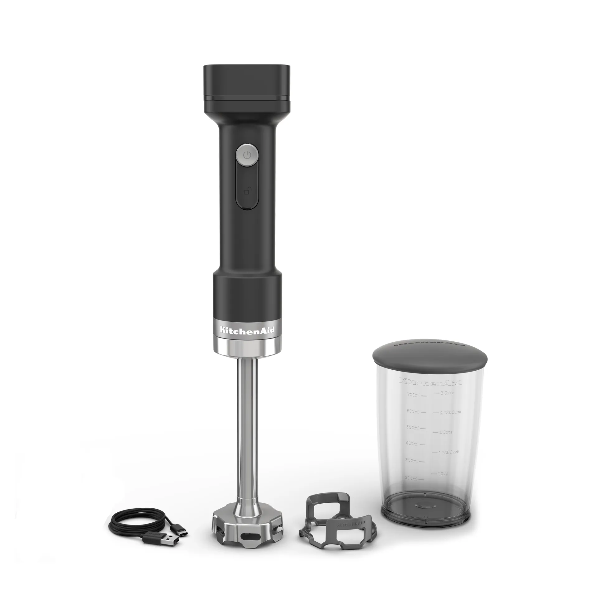 KitchenAid Go kabelloser Stabmixer mit Akku, Black matte KitchenAid
