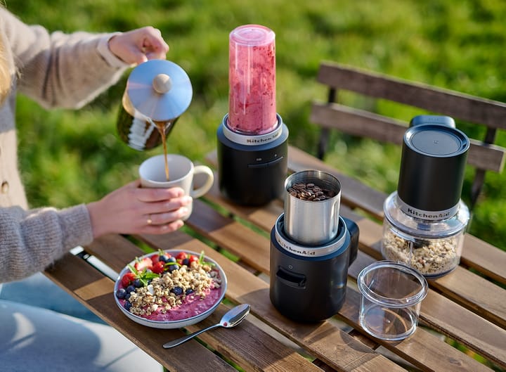KitchenAid Go kabelloser Zerkleinerer ohne Akku, Matt schwarz KitchenAid