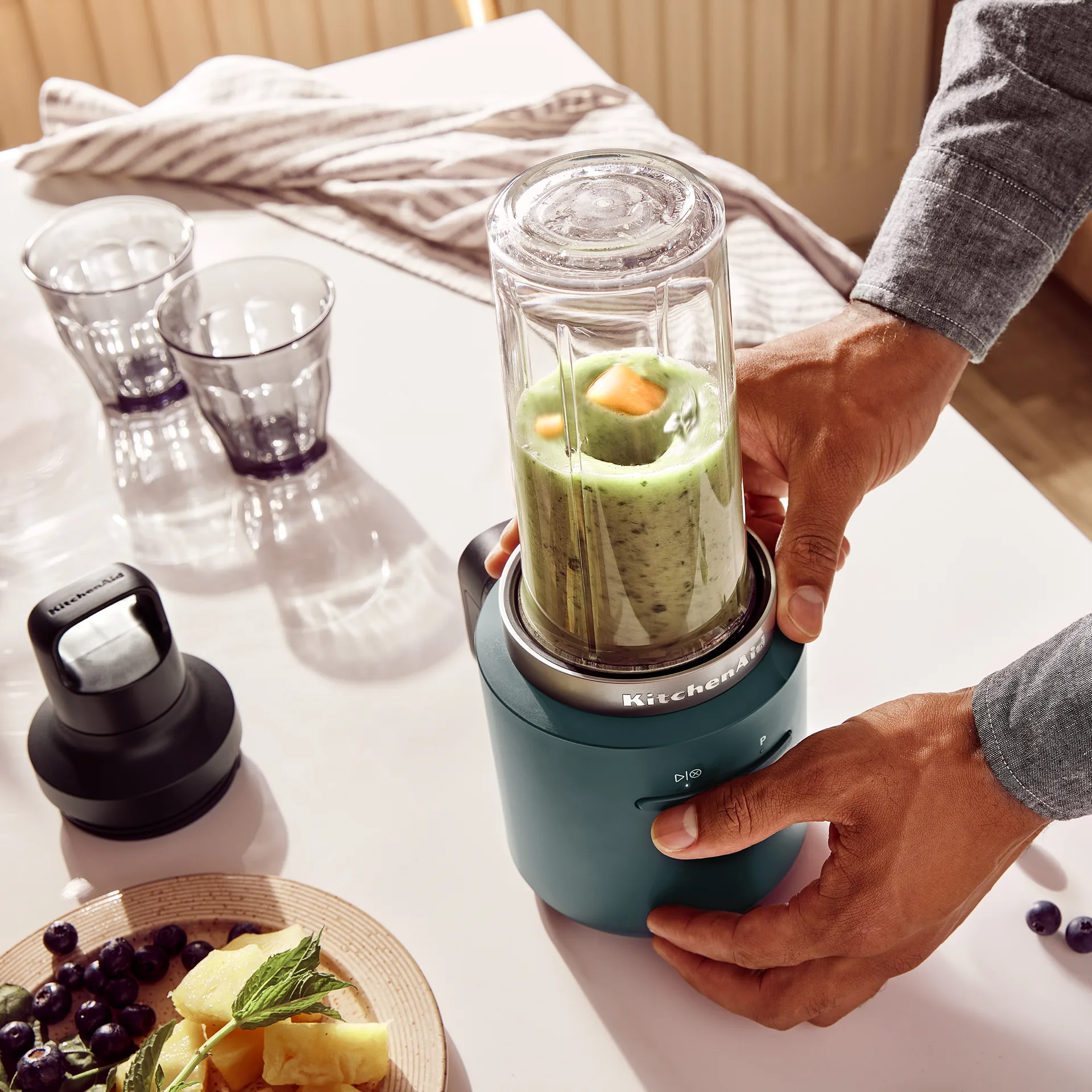 KitchenAid Go tragbarer Blenderkrug, Transparent KitchenAid
