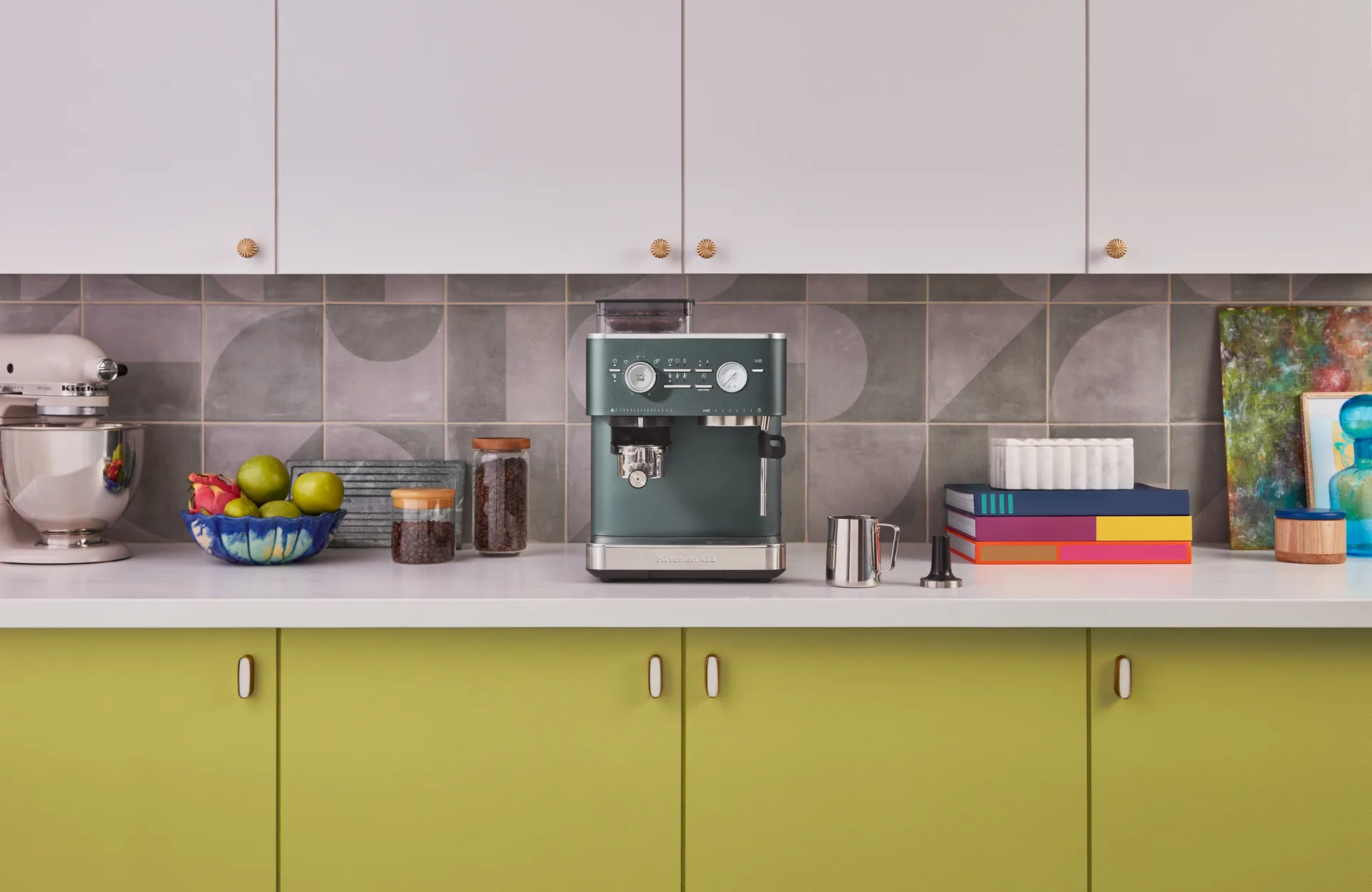 KitchenAid halbautomatische Espressomaschine mit Mühle, Juniper KitchenAid