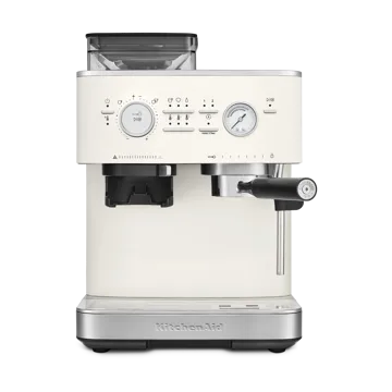 KitchenAid halbautomatische Espressomaschine mit Mühle - Porcelain white - KitchenAid