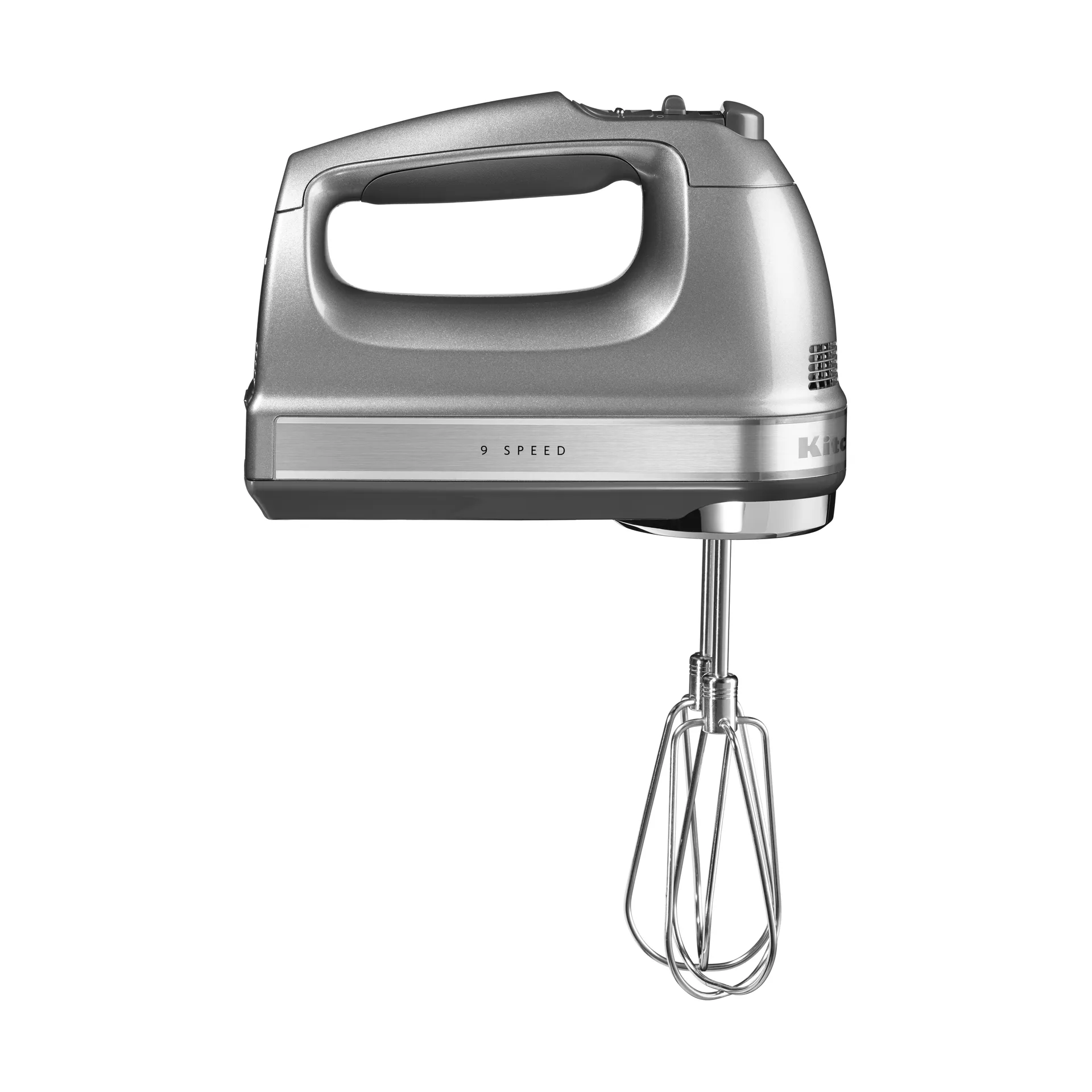 KitchenAid Handmixer mit 9 Geschwindigkeiten 85W, Contour silver KitchenAid