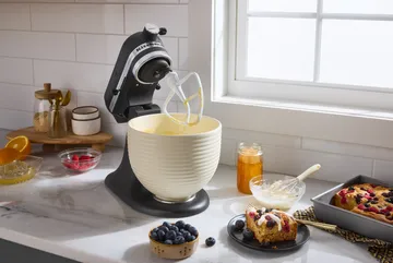 KitchenAid Keramikschüssel ohne Griff 4,7 L - Beehive - KitchenAid