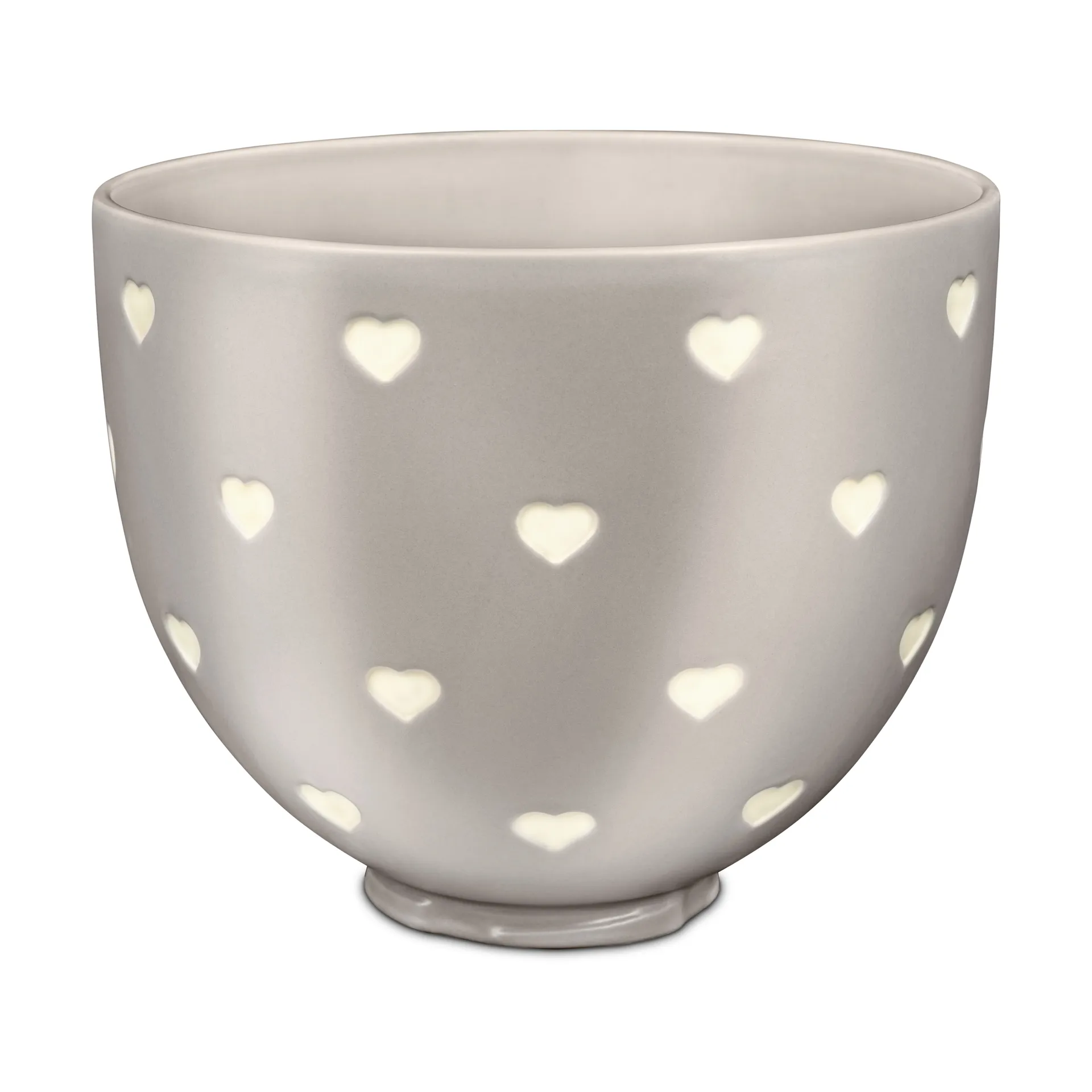 KitchenAid Keramikschüssel ohne Griff 4,7 L, Layered hearts KitchenAid