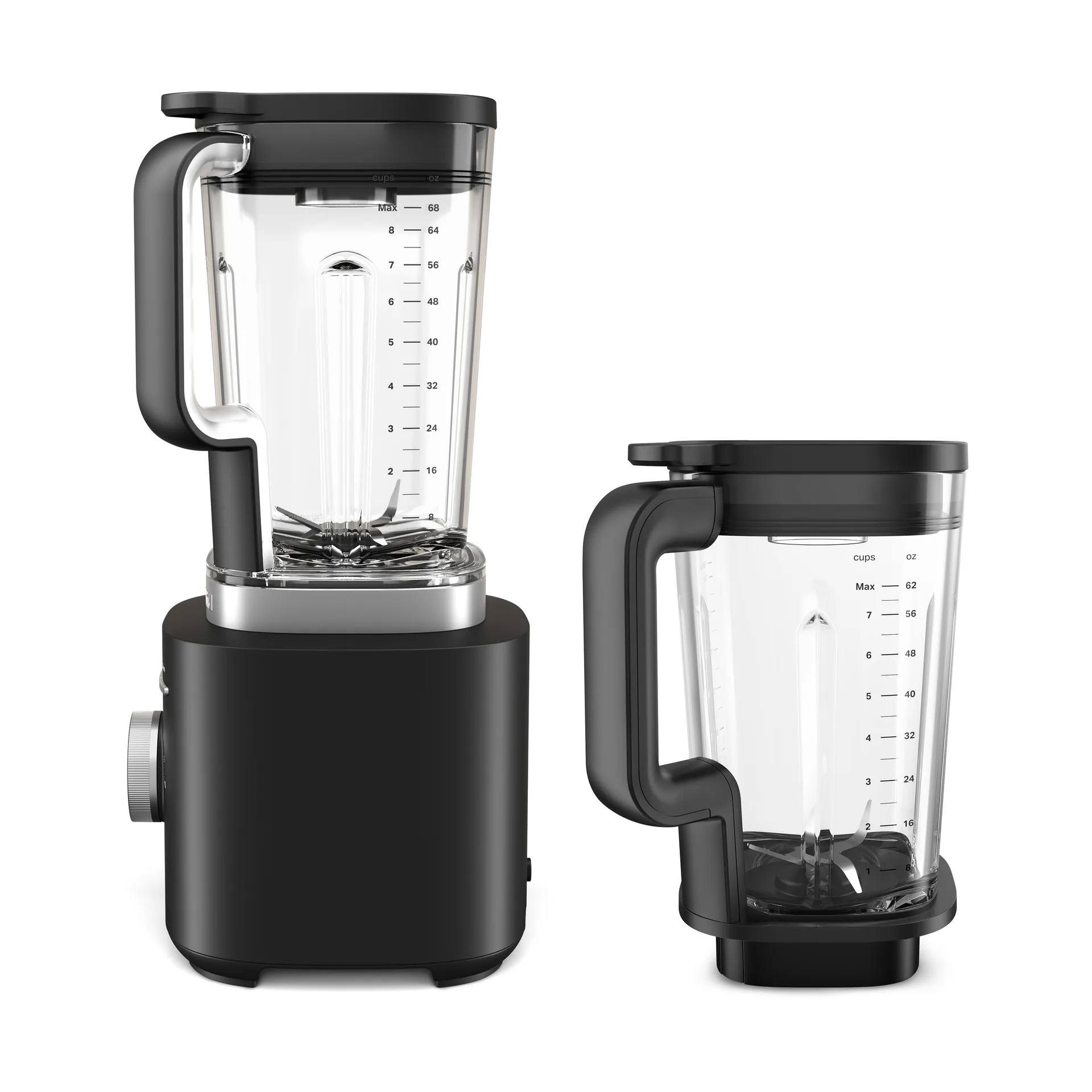 KitchenAid Pure Power 5KSB2073 Blender 2 L, Mattschwarz KitchenAid