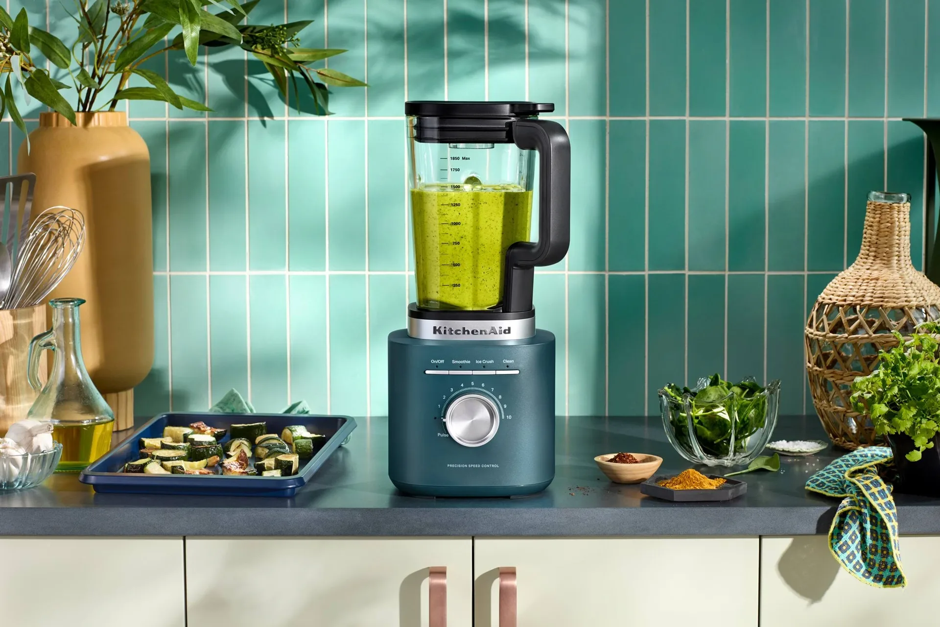 KitchenAid Pure Power Blender-Glaskanne, Agave, 1,85 l KitchenAid