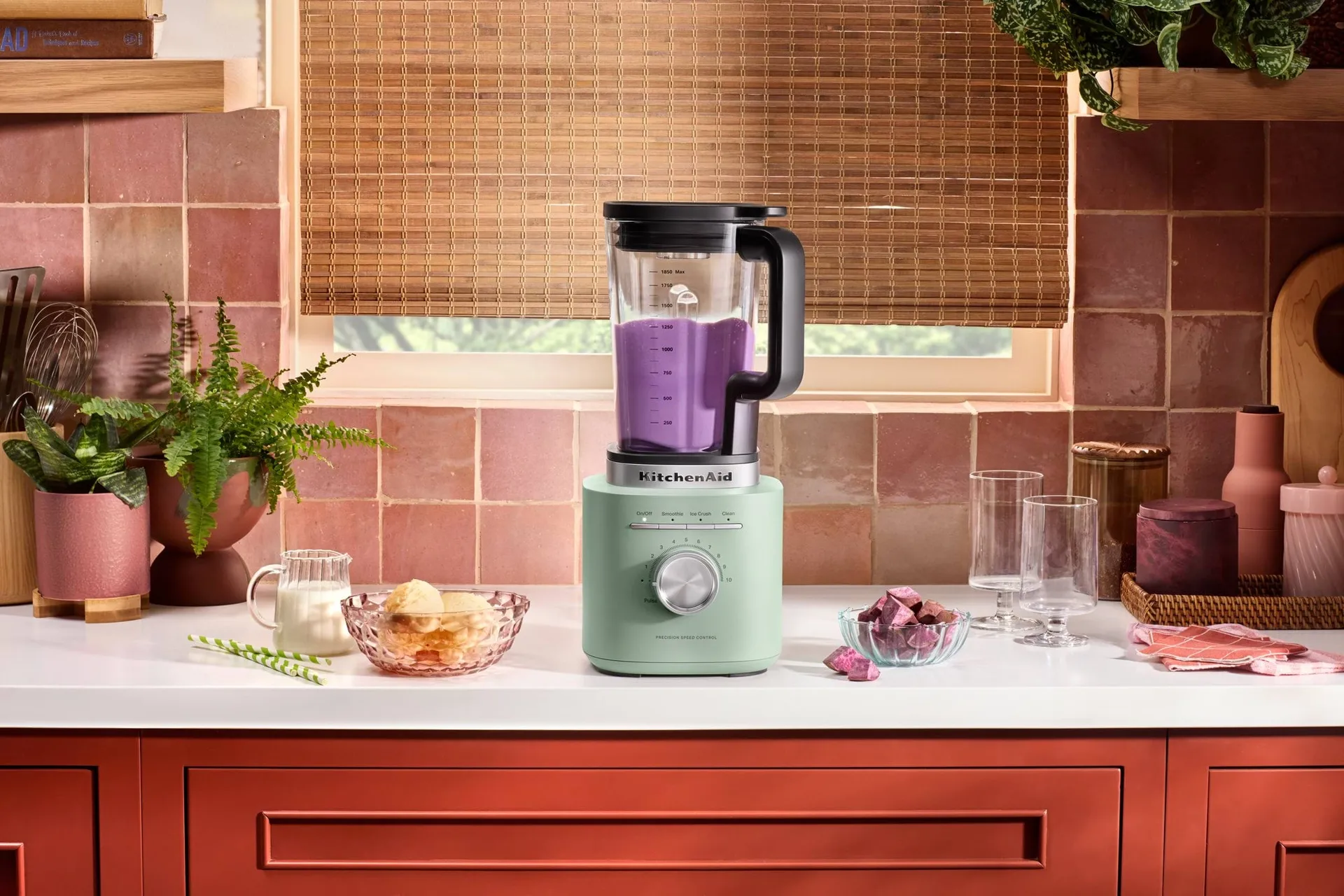 KitchenAid Pure Power Blender-Glaskanne, Kardamom, 1,85 l KitchenAid