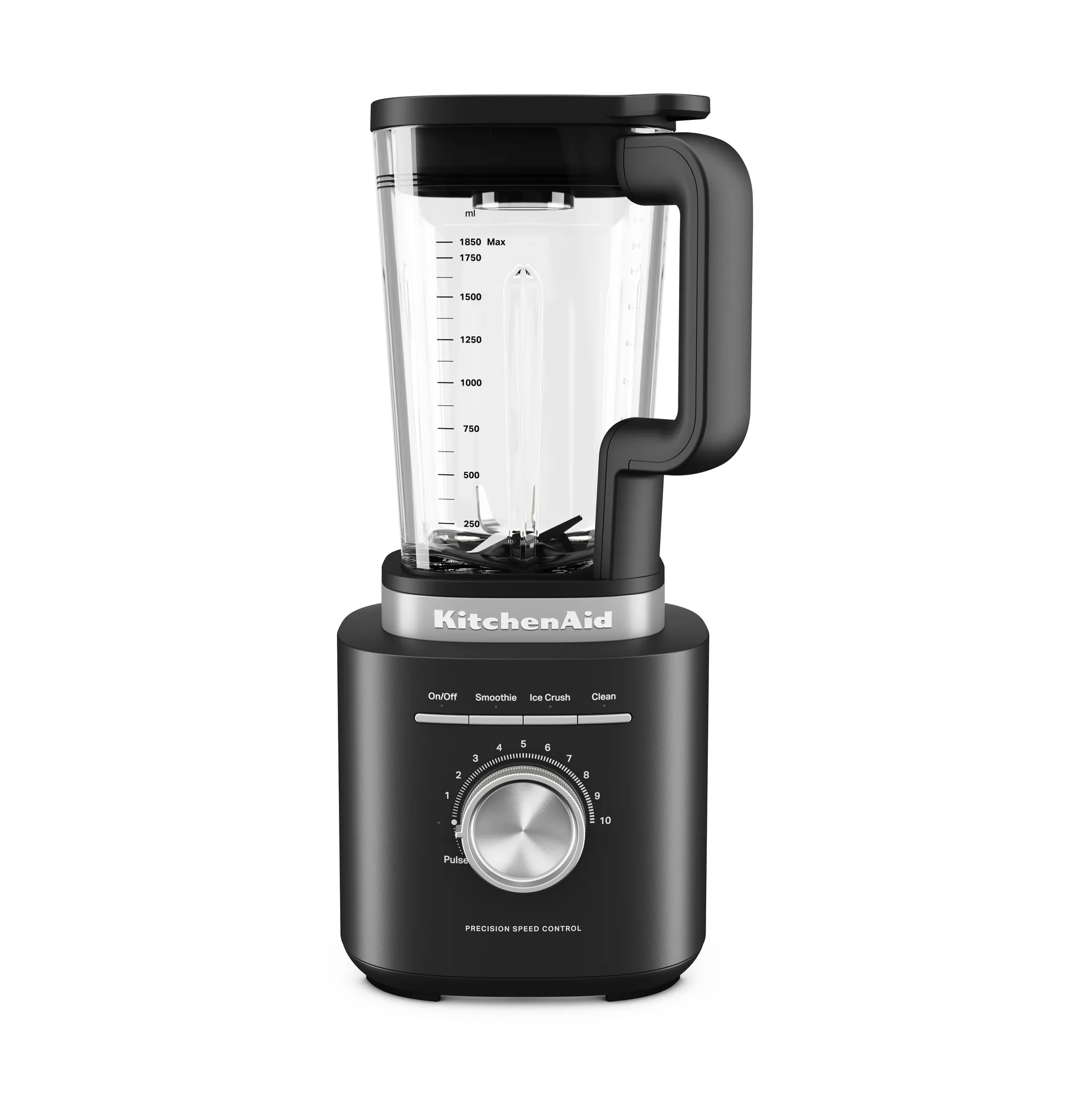 KitchenAid Pure Power Blender-Glaskanne, Matt Schwarz, 1,85 l KitchenAid