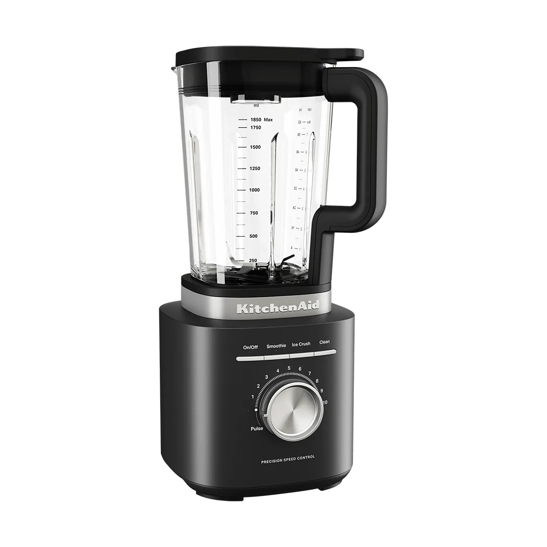 KitchenAid Pure Power Blender-Glaskanne, Matt Schwarz, 1,85 l KitchenAid