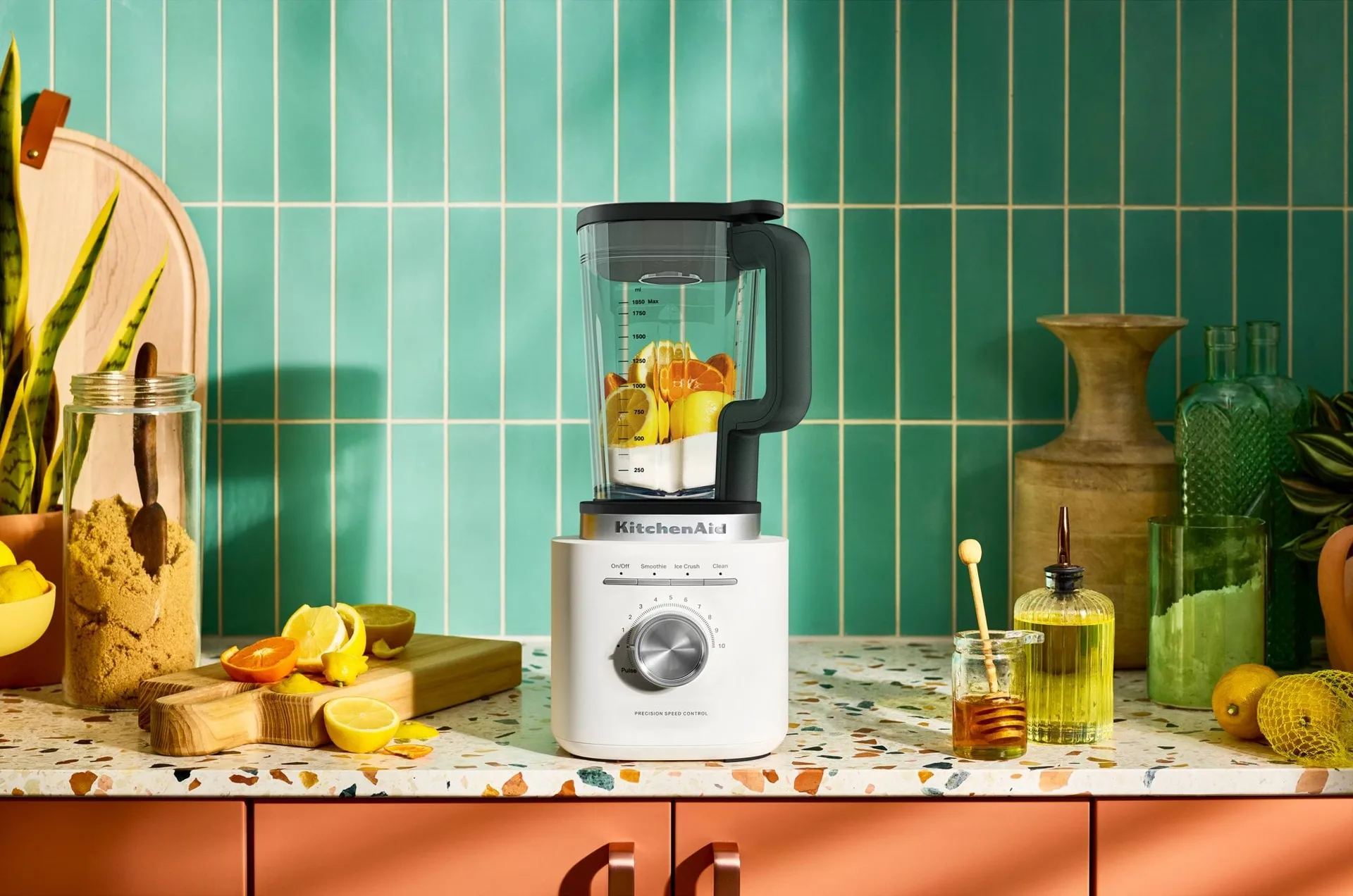 KitchenAid Pure Power Blender-Glaskanne, Porcelain White, 1,85 l KitchenAid
