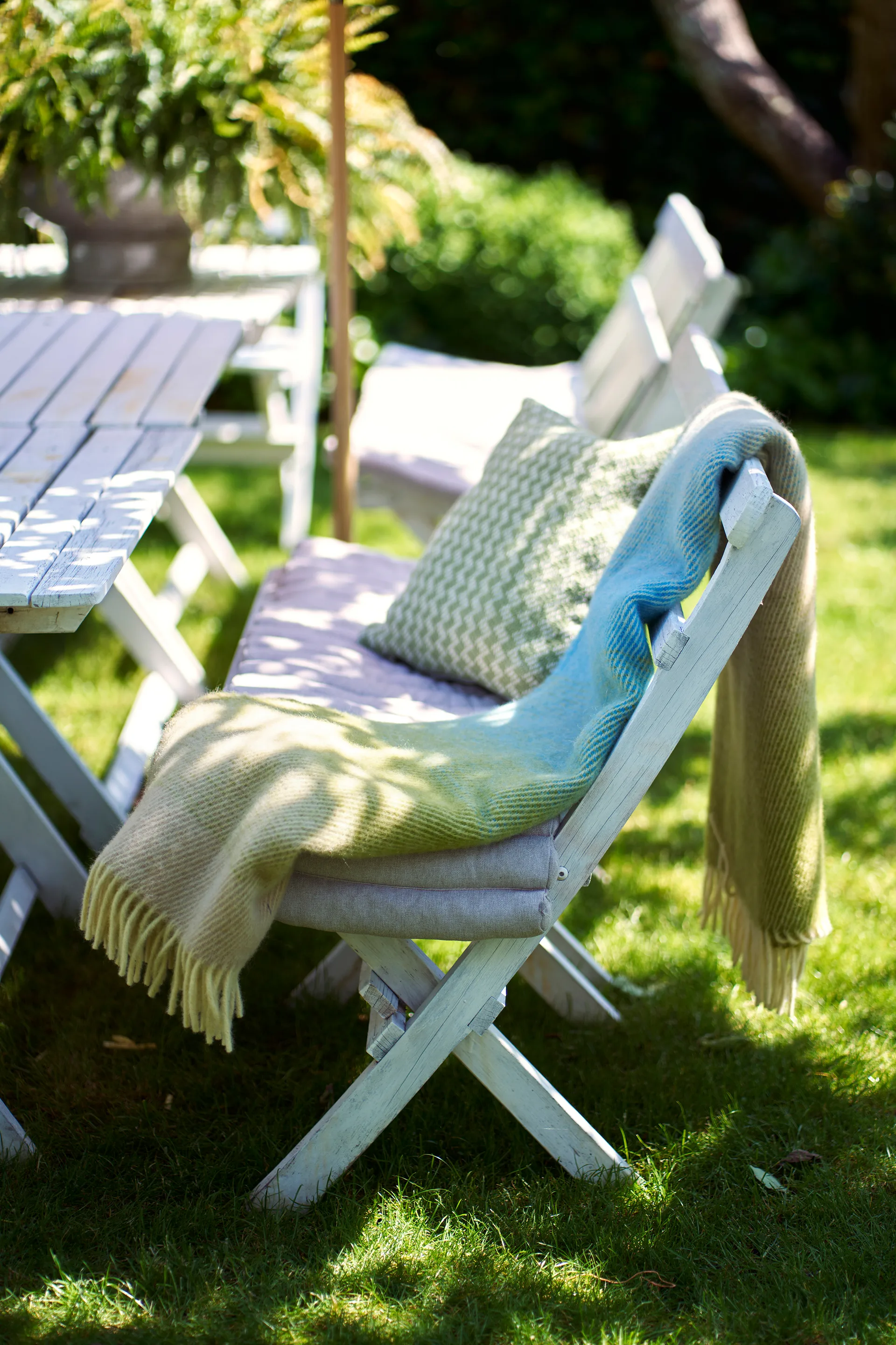 Aurora Wolldecke 130x200 cm, Pastel dream Klippan Yllefabrik