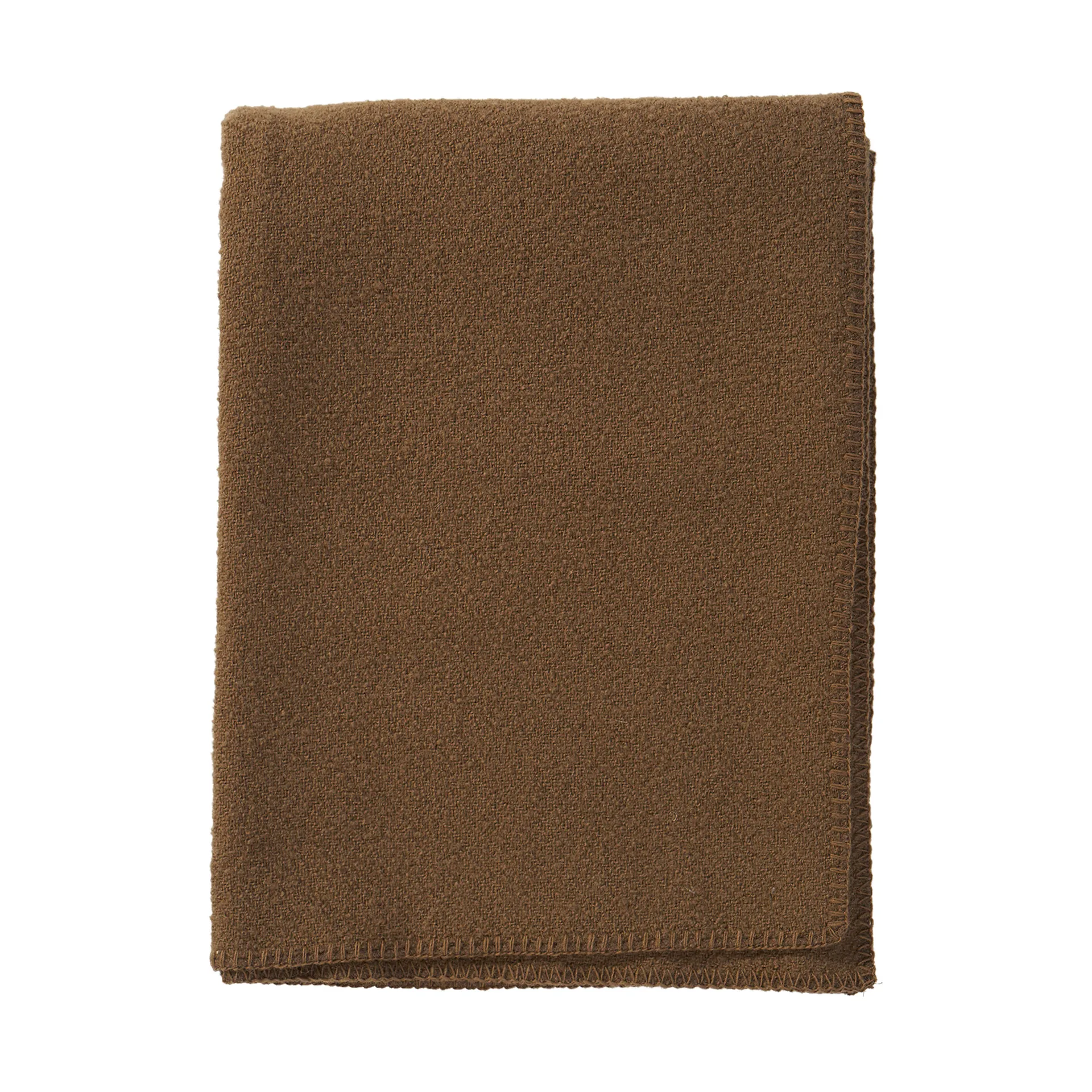 Bouclé Wolldecke 140x200 cm, Mocha mousse Klippan Yllefabrik