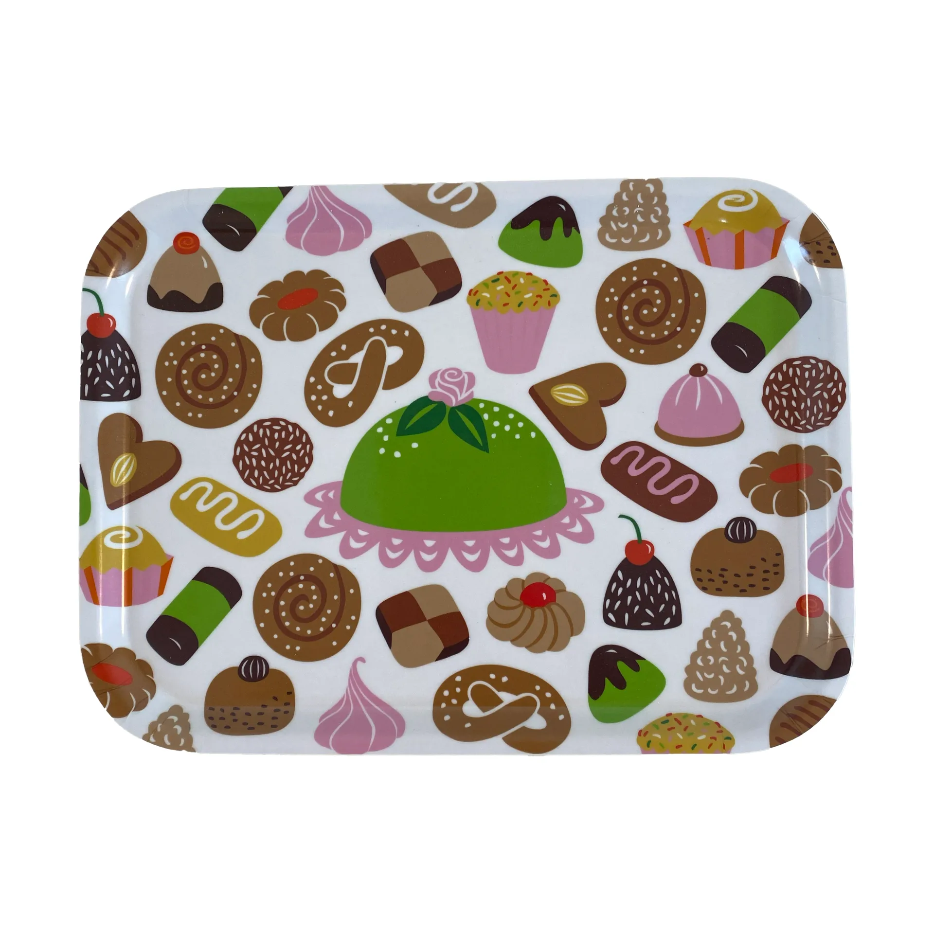 Fika Serviertablett, 20x27 cm Klippan Yllefabrik
