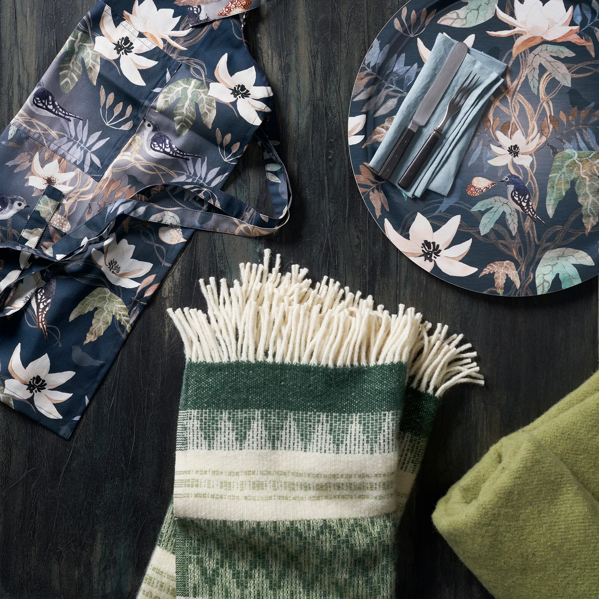 Freja Wolldecke, Wood Klippan Yllefabrik