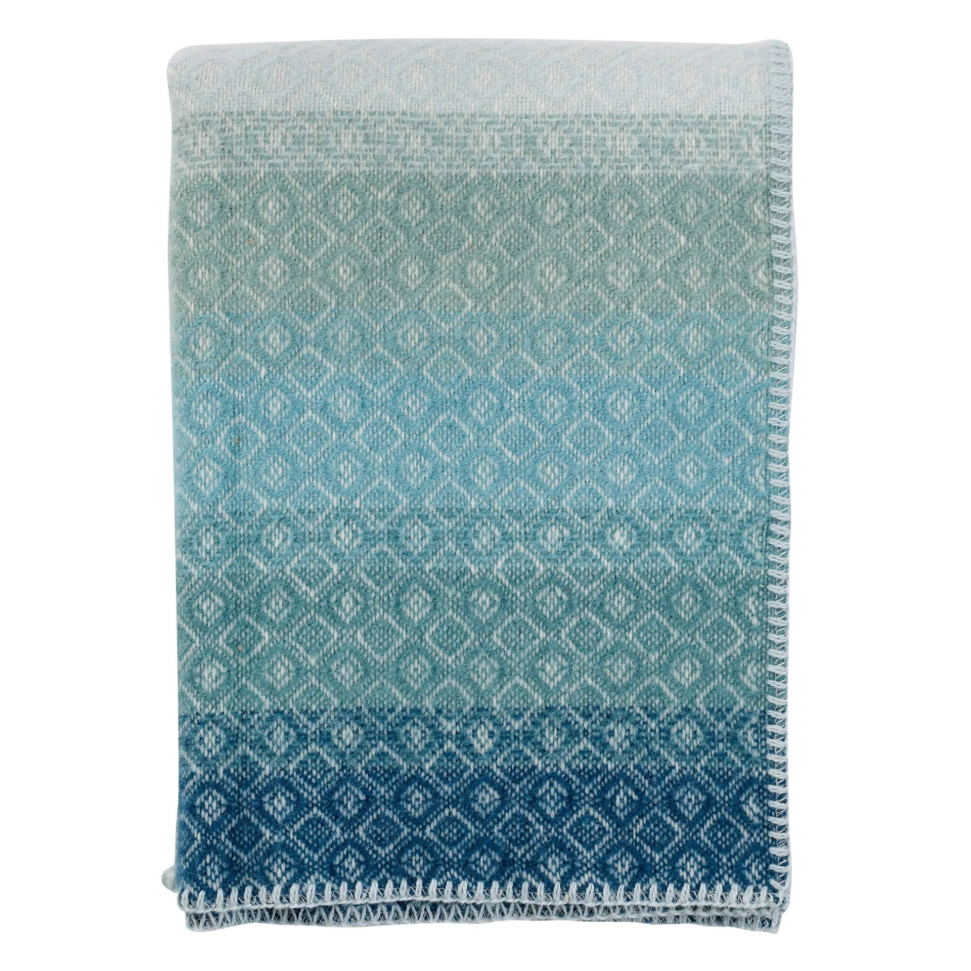 Havanna Kinderdecke 90 x 130cm, Aqua multi Klippan Yllefabrik