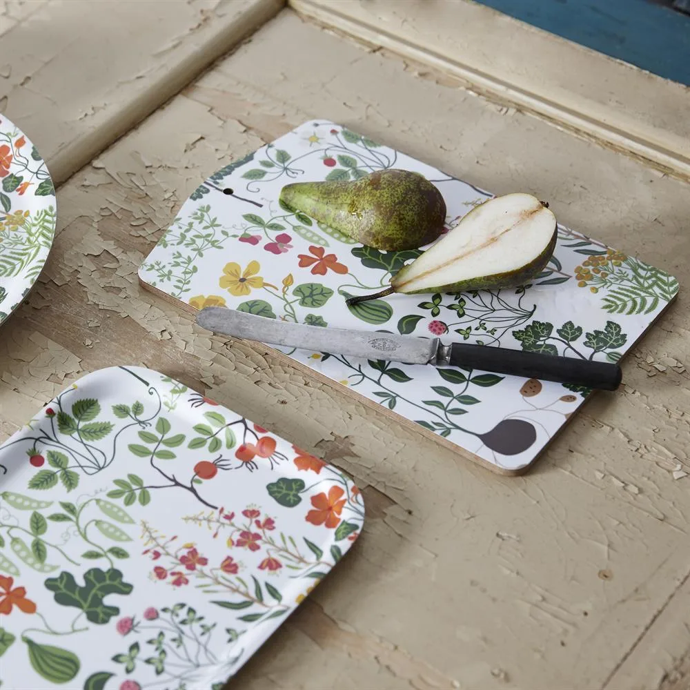 Leksand Tablett 20 x 27cm, Weiß Klippan Yllefabrik