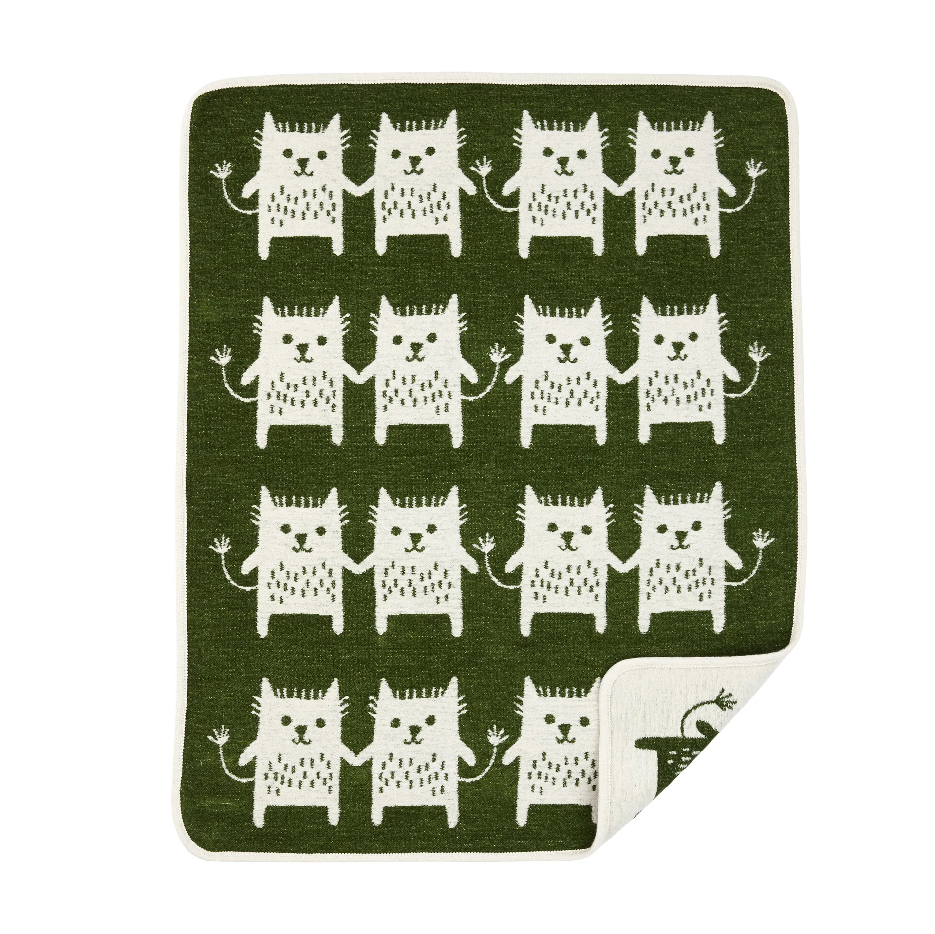 Little Me Babydecke, Grün Klippan Yllefabrik