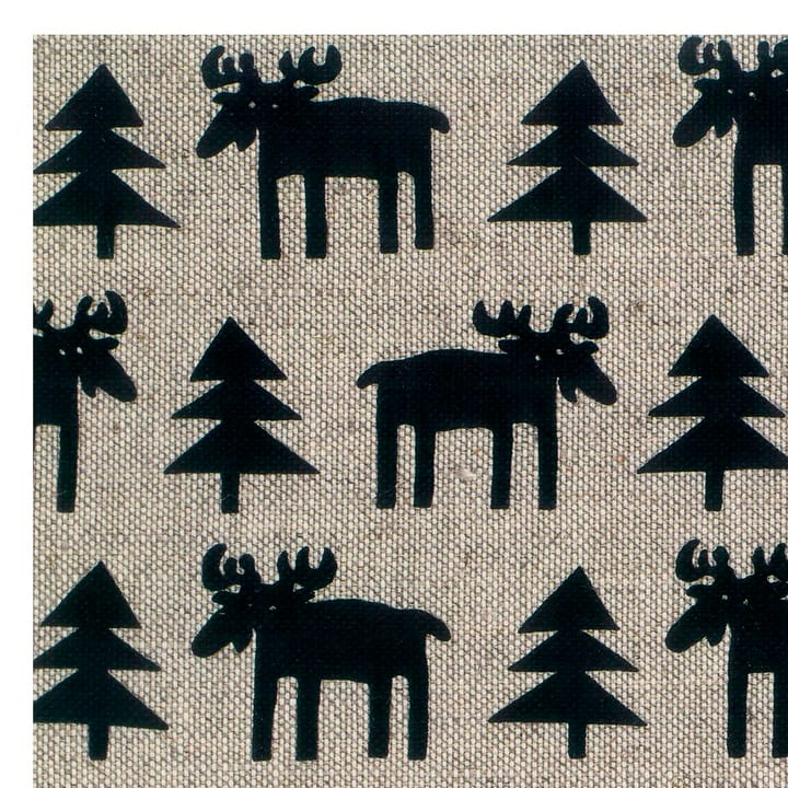 Moose Platzdecke, Beige-schwarz Klippan Yllefabrik