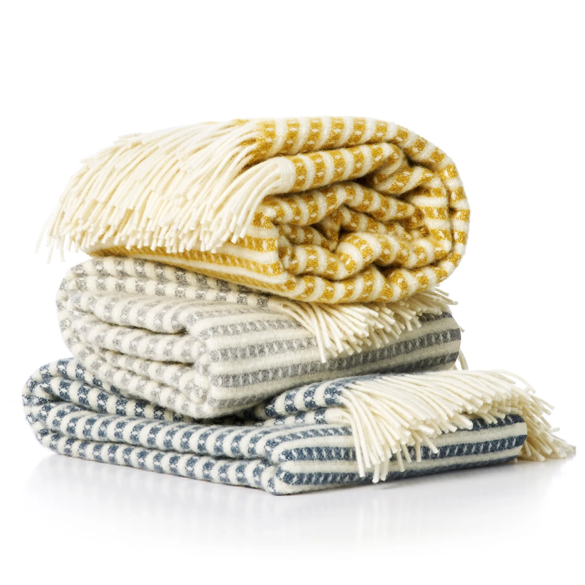 Olle Wolldecke, Saffran (gelb) Klippan Yllefabrik