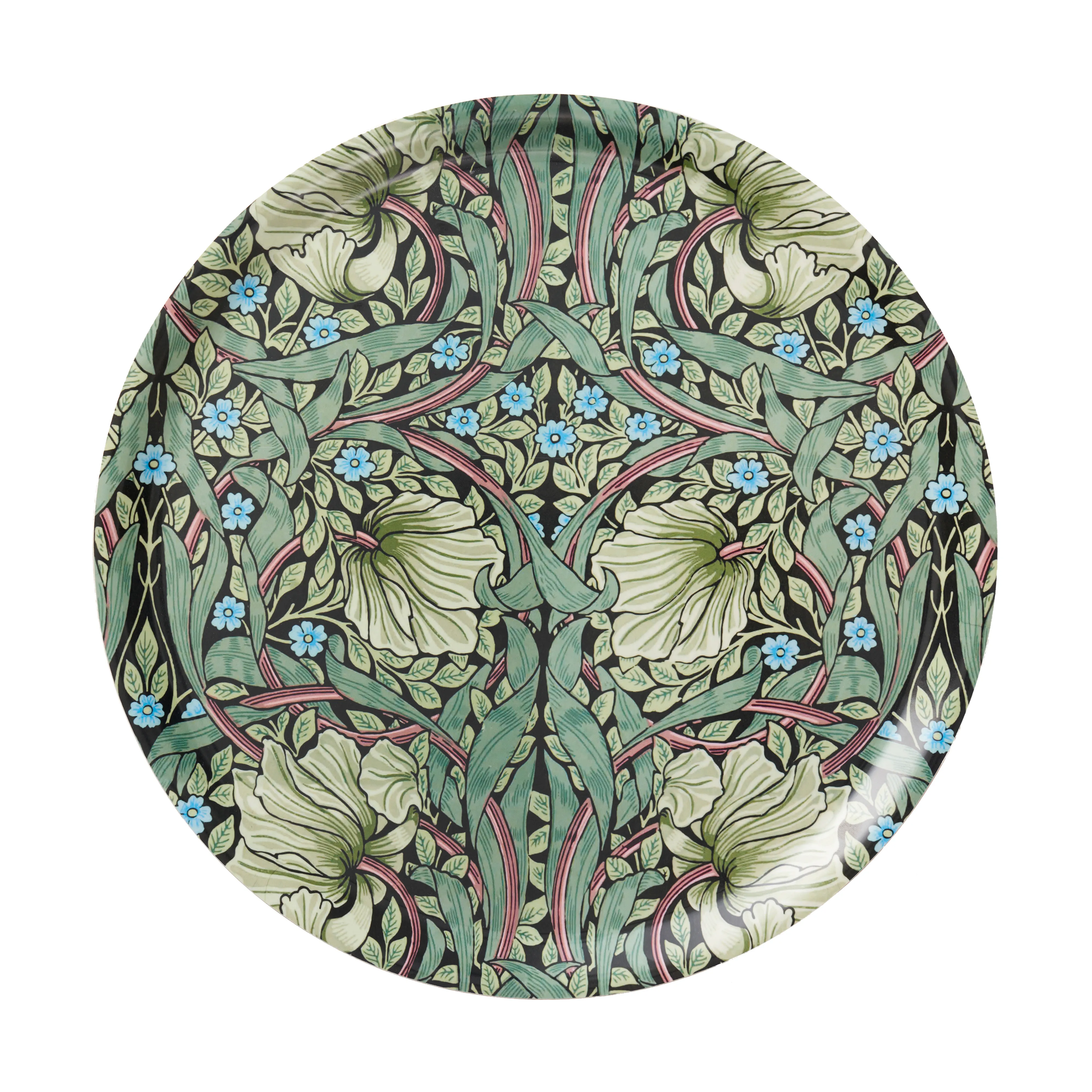 Melody Jane Puppenhaus-Tapete „Blei Auf Weiß Eicheln“ – William Morris Design Im Maßstab 1:12