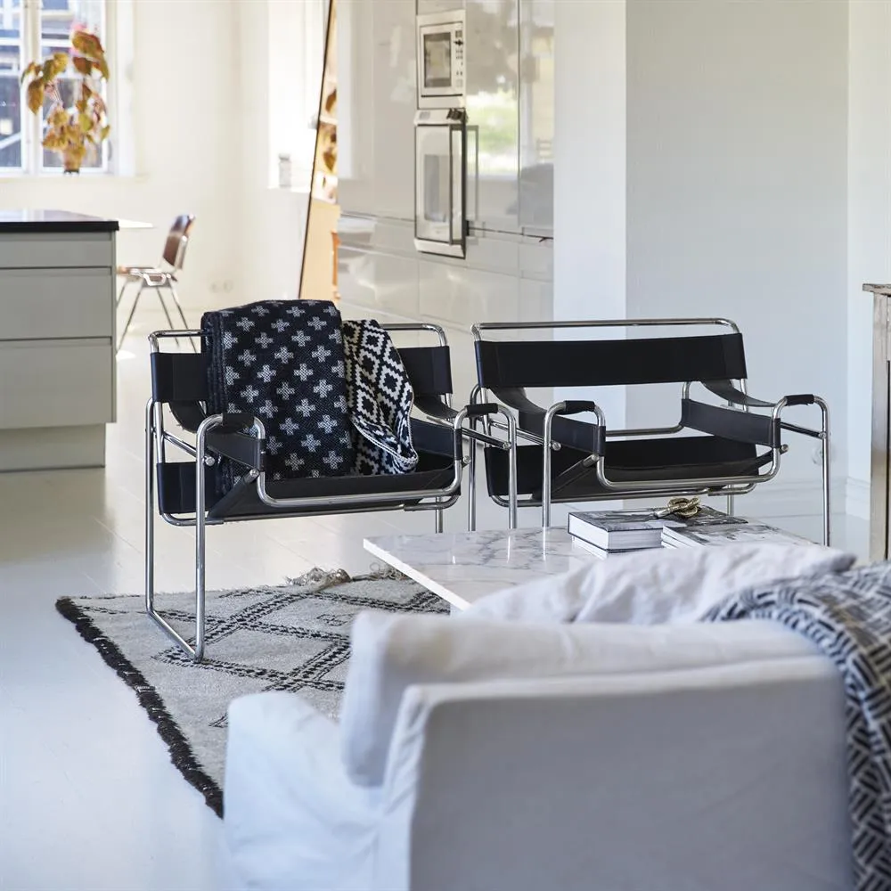 Plus Wolldecke, Schwarz Klippan Yllefabrik