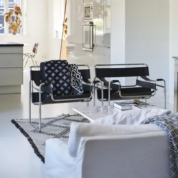 Plus Wolldecke - Schwarz - Klippan Yllefabrik