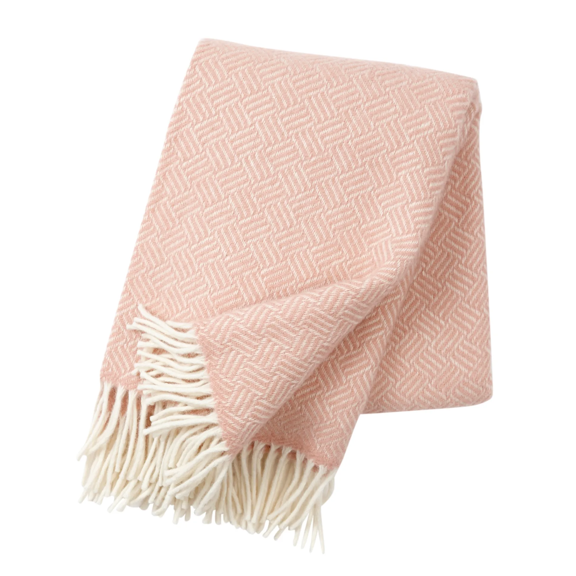 Samba Wolldecke, Rose cloud Klippan Yllefabrik