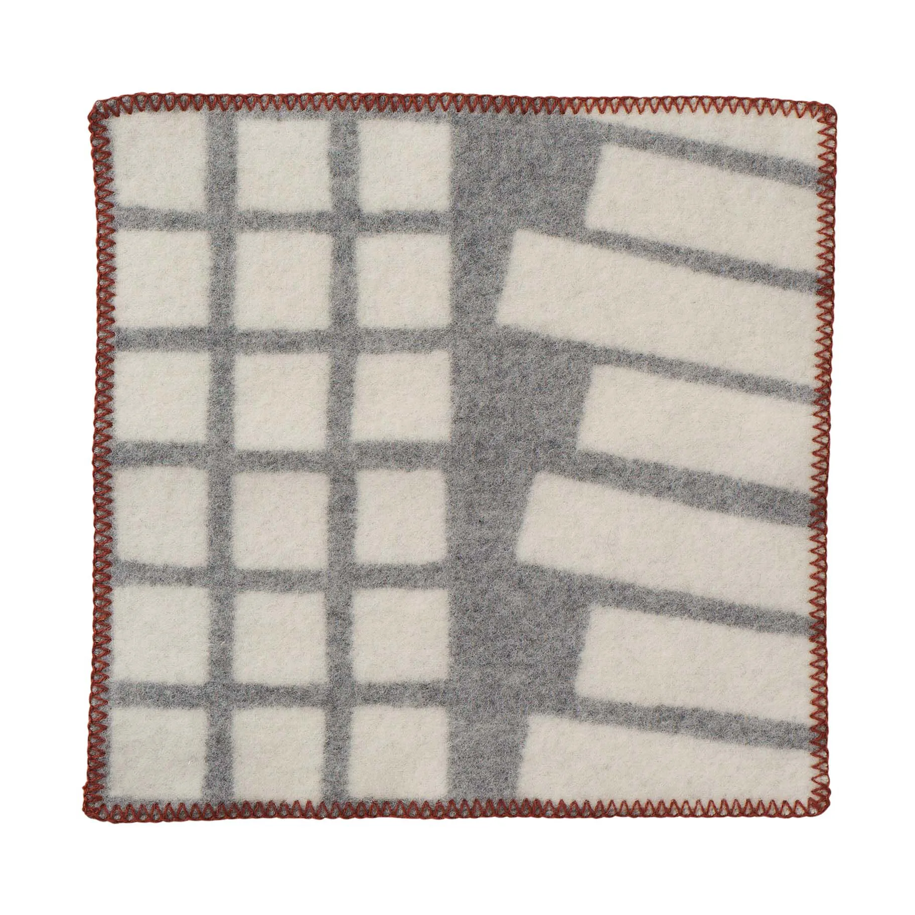 Sankt Petri Sitzunterlage 43x43 cm, Light Grey Klippan Yllefabrik