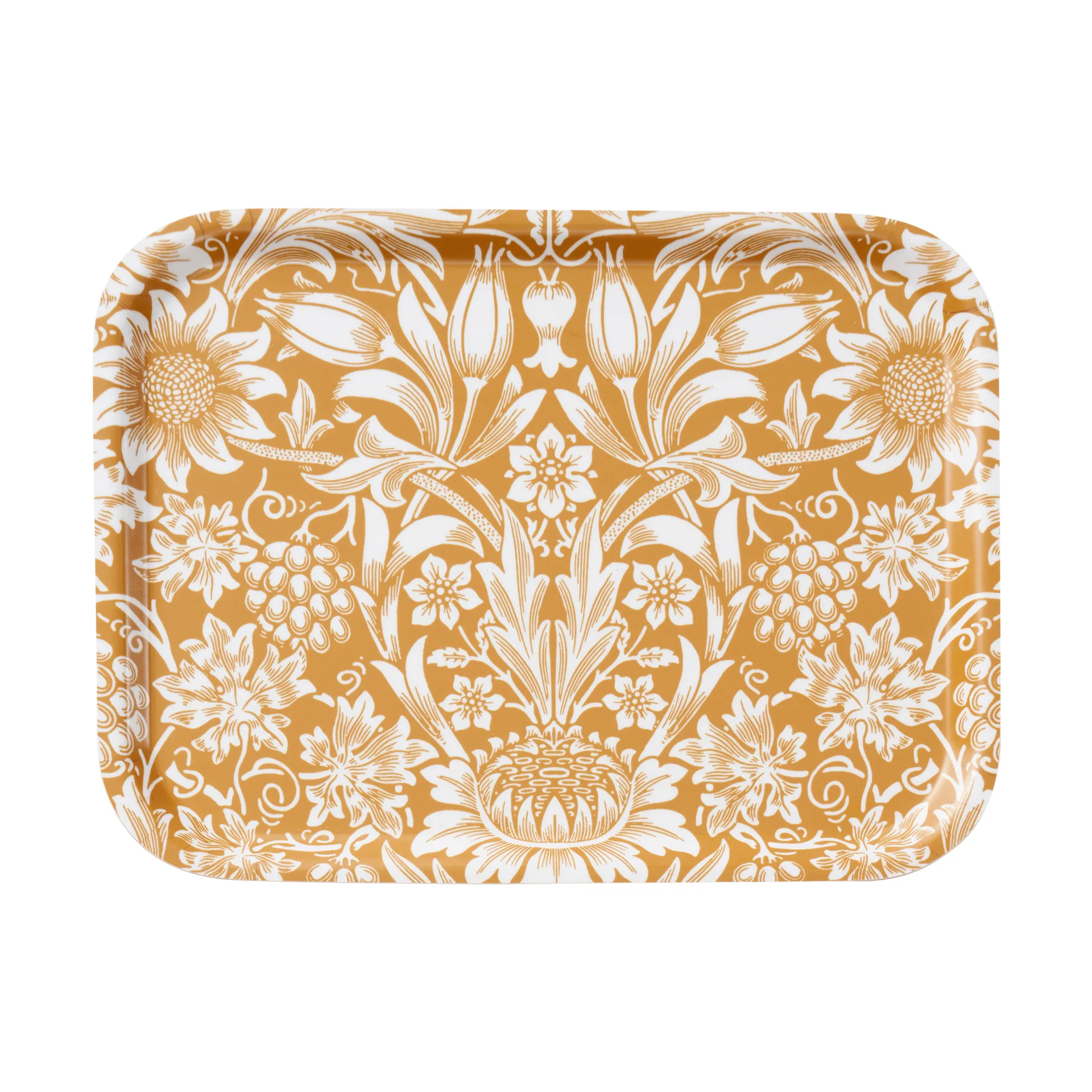 Sunflower Tablett 20x27cm, Golden Klippan Yllefabrik