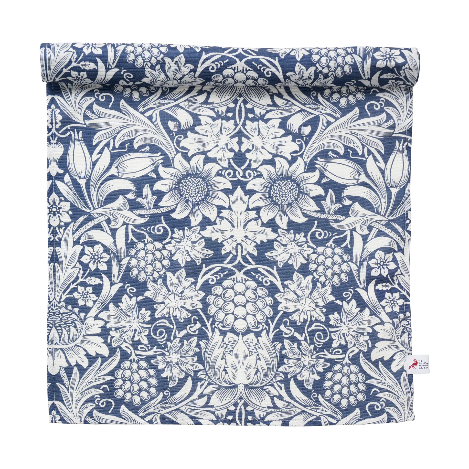 Sunflower Tischläufer 45x150cm, Dark denim Klippan Yllefabrik