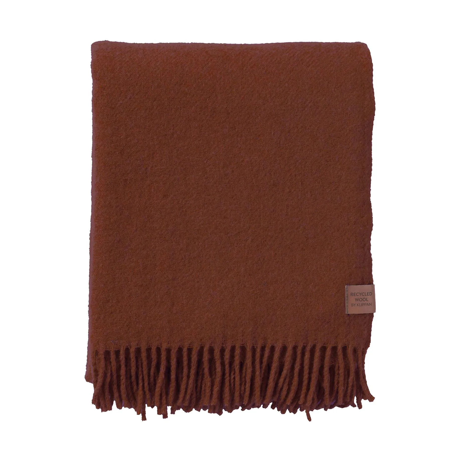 True Wolldecke 130x200 cm, Rust Klippan Yllefabrik