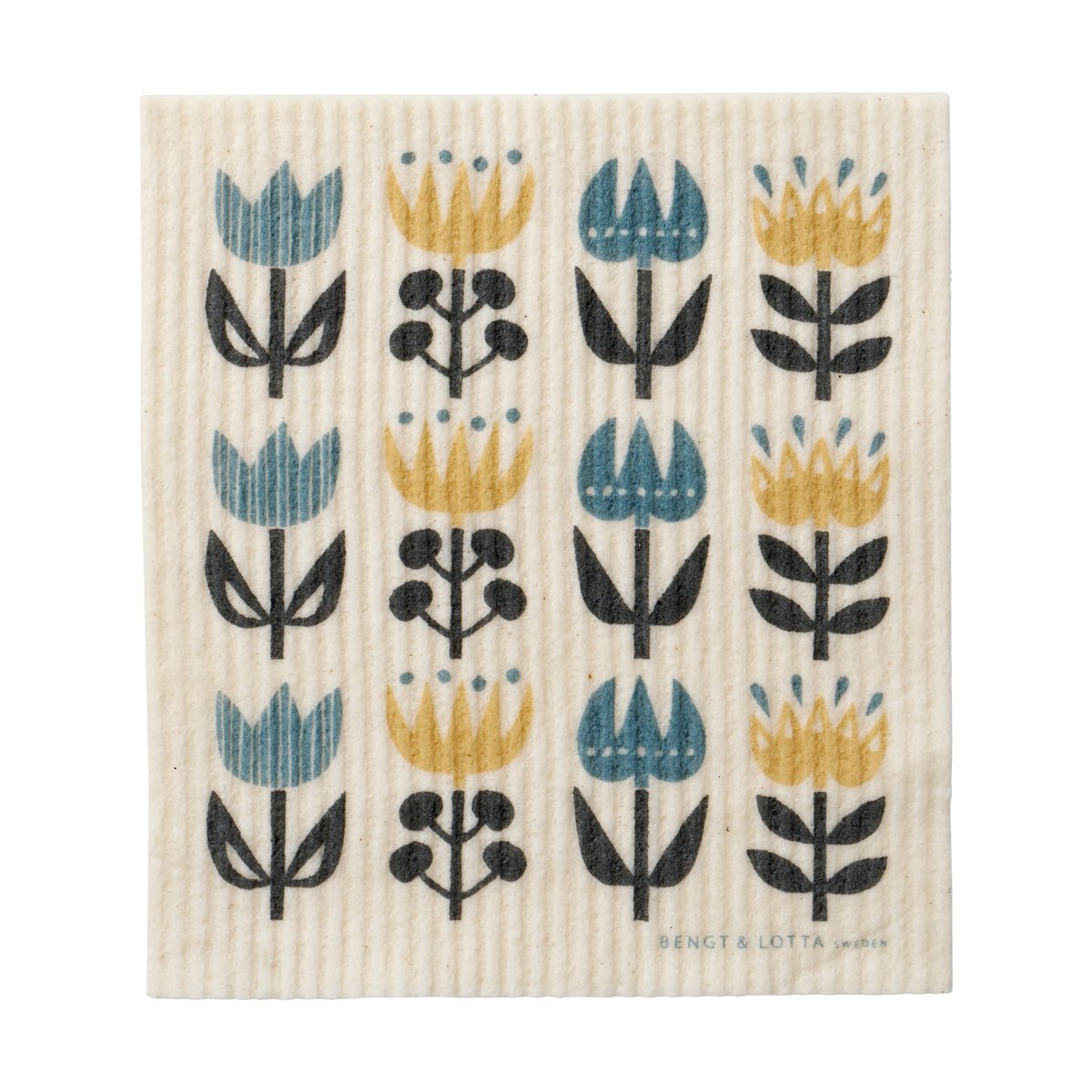 Klippan Yllefabrik Tulip Geschirrtuch 17x20 cm Grey