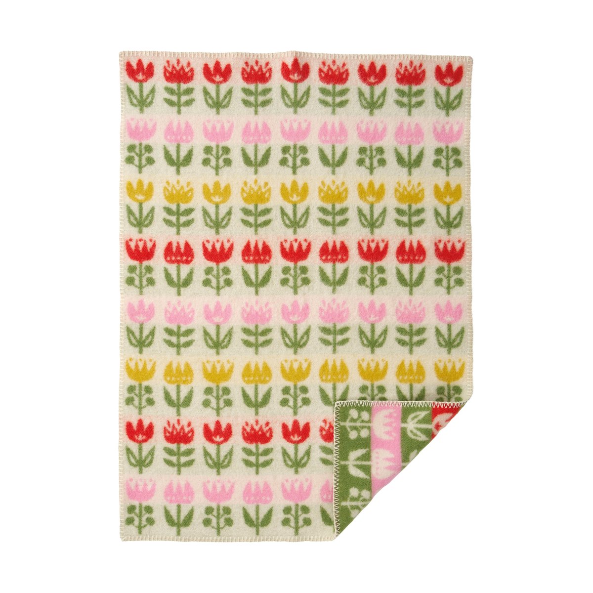 Klippan Yllefabrik Tulip Kinderdecke 65x90 cm Multi