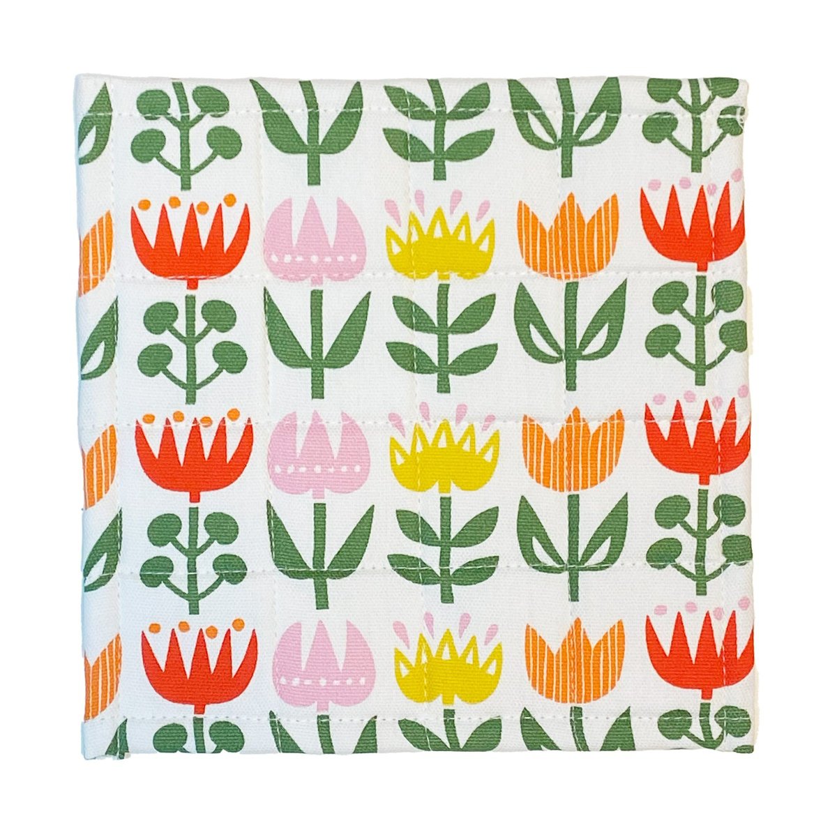 Klippan Yllefabrik Tulip Topflappen 20x20 cm Multi