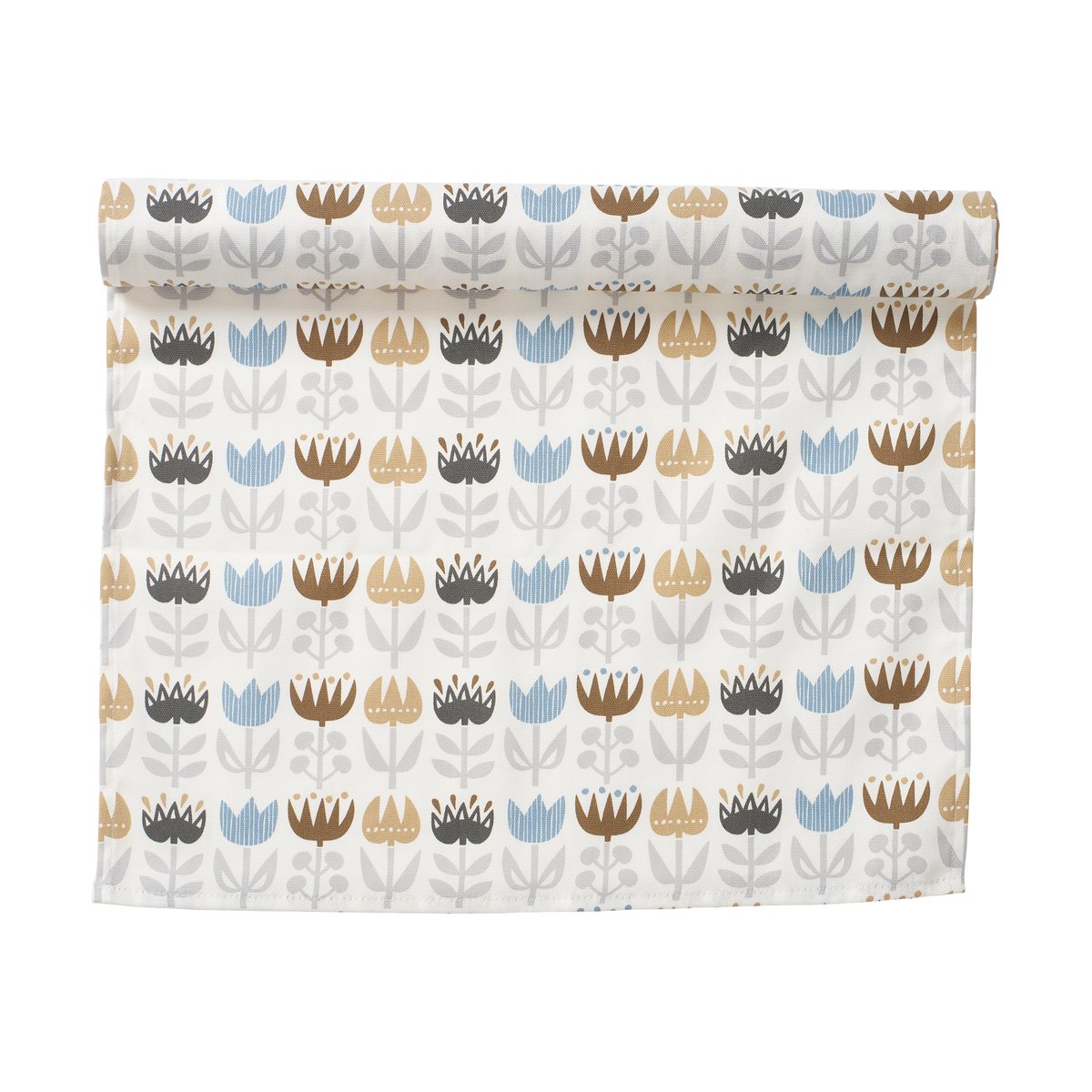 Klippan Yllefabrik Tulpe Läufer 45x150 cm Grey
