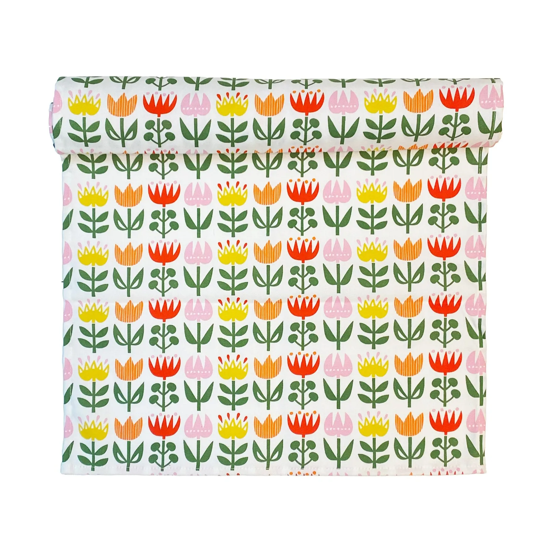 Tulpe Läufer 45x150 cm, Multi Klippan Yllefabrik