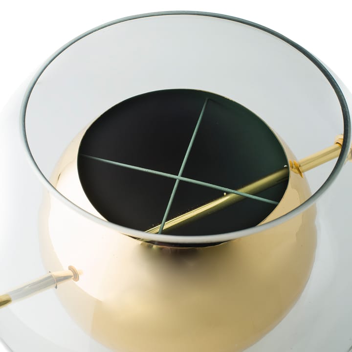 Alba Vase rund, Messing KLONG