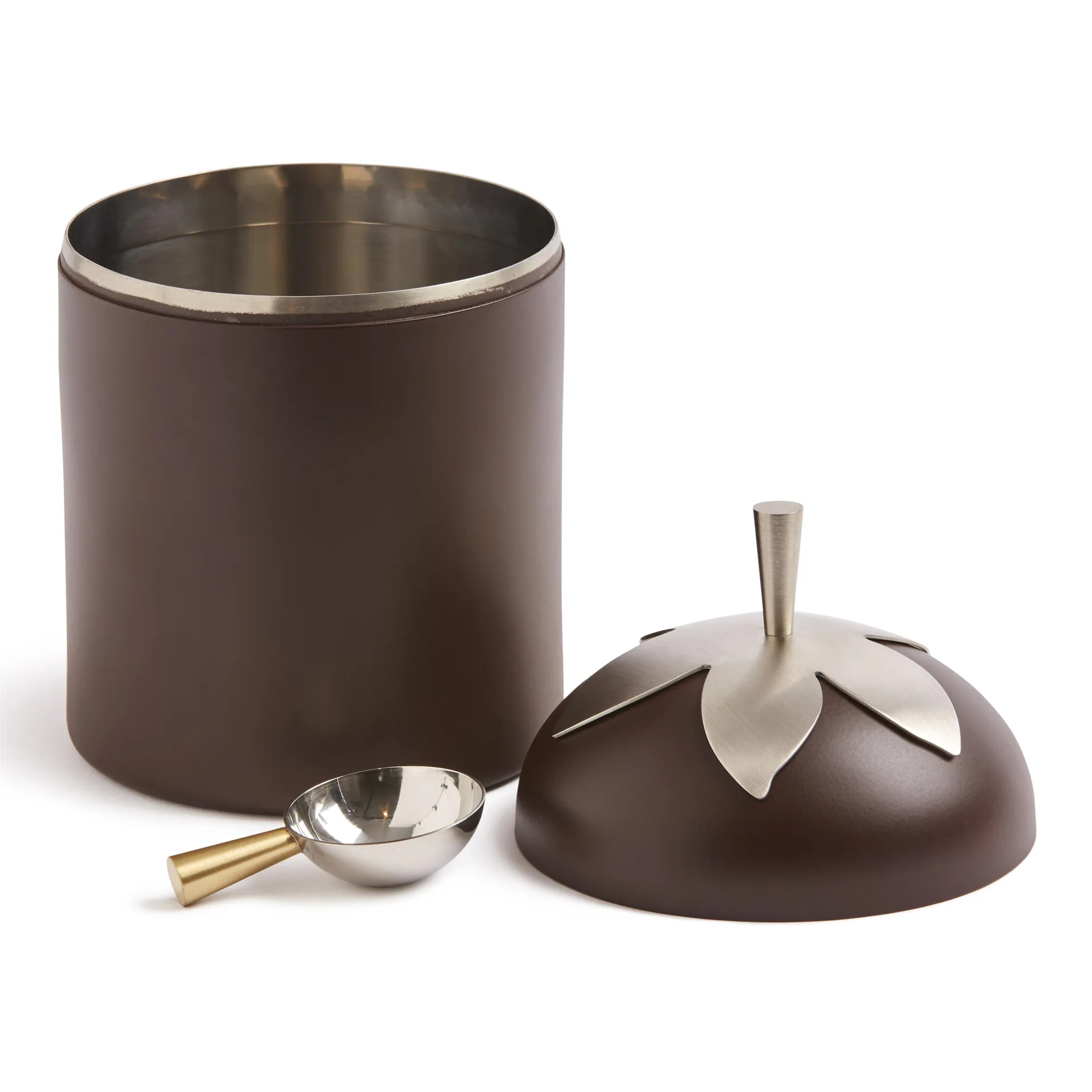 Blad Dose, groß, Braun KLONG