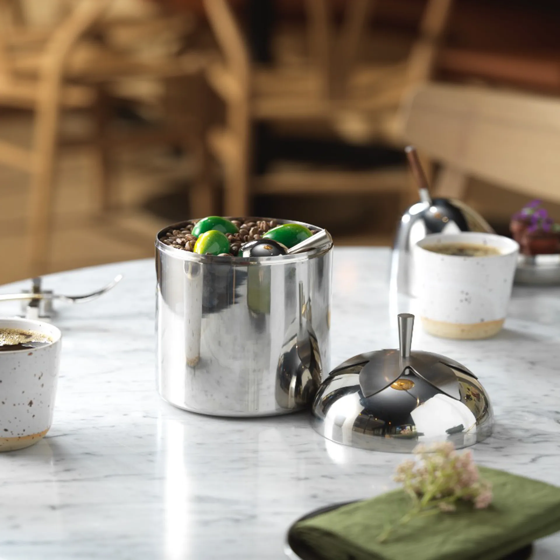 Blad Dose, groß, Stahl KLONG