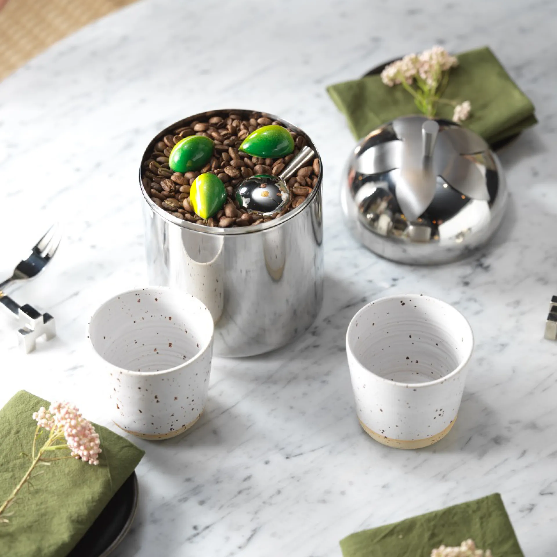 Blad Dose, groß, Stahl KLONG