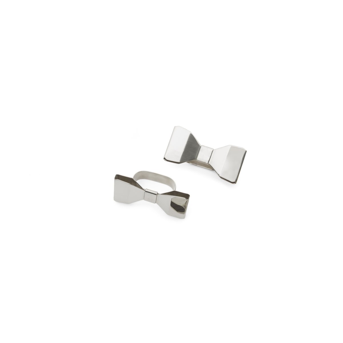 KLONG Bowie Serviettenring 2er Pack Edelstahl