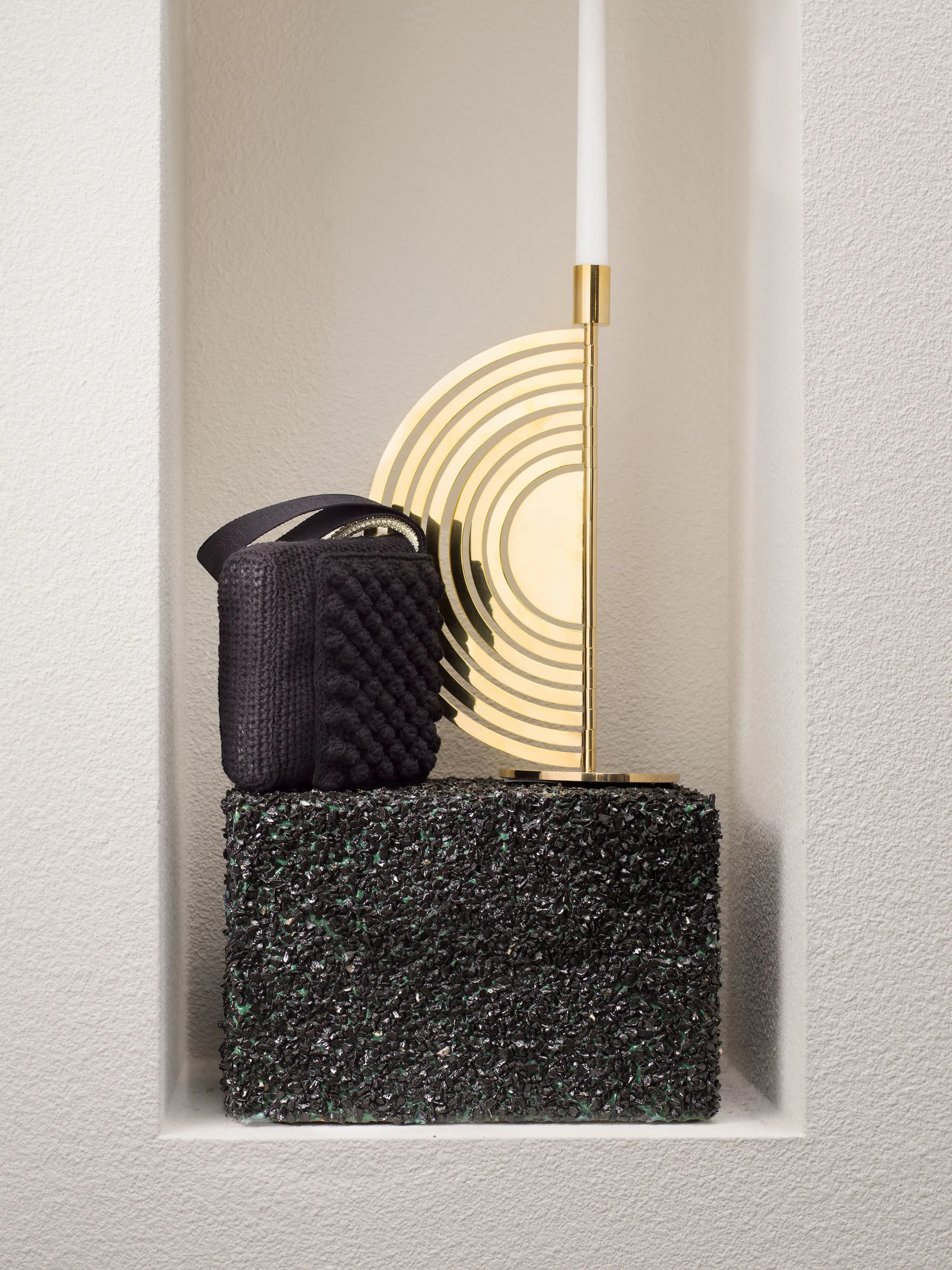 Cirkus Kerzenhalter Messing, Medium KLONG