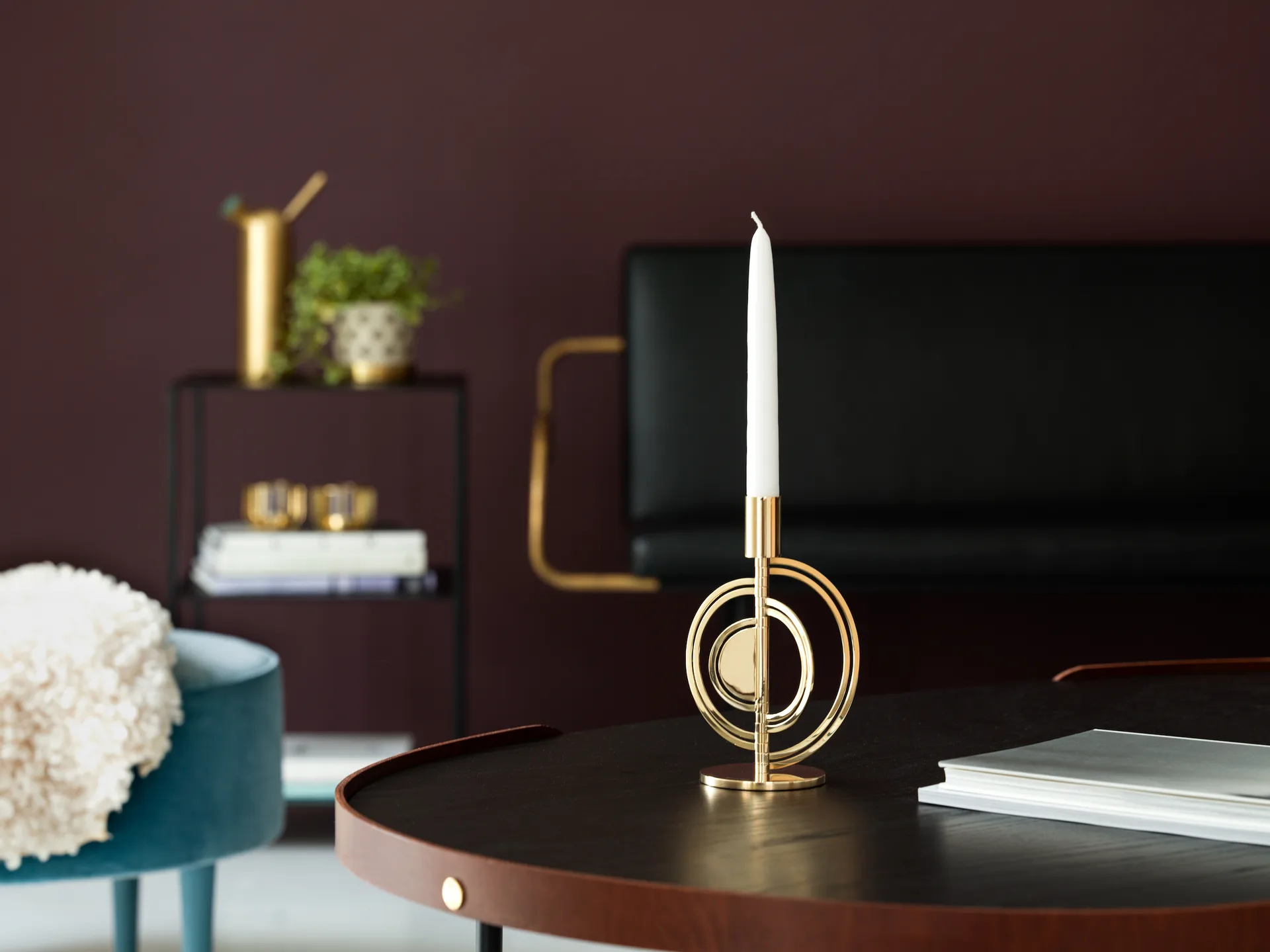 Cirkus Kerzenhalter Messing, Small KLONG