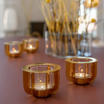 Jazz Windlicht - Mini, mässing - KLONG